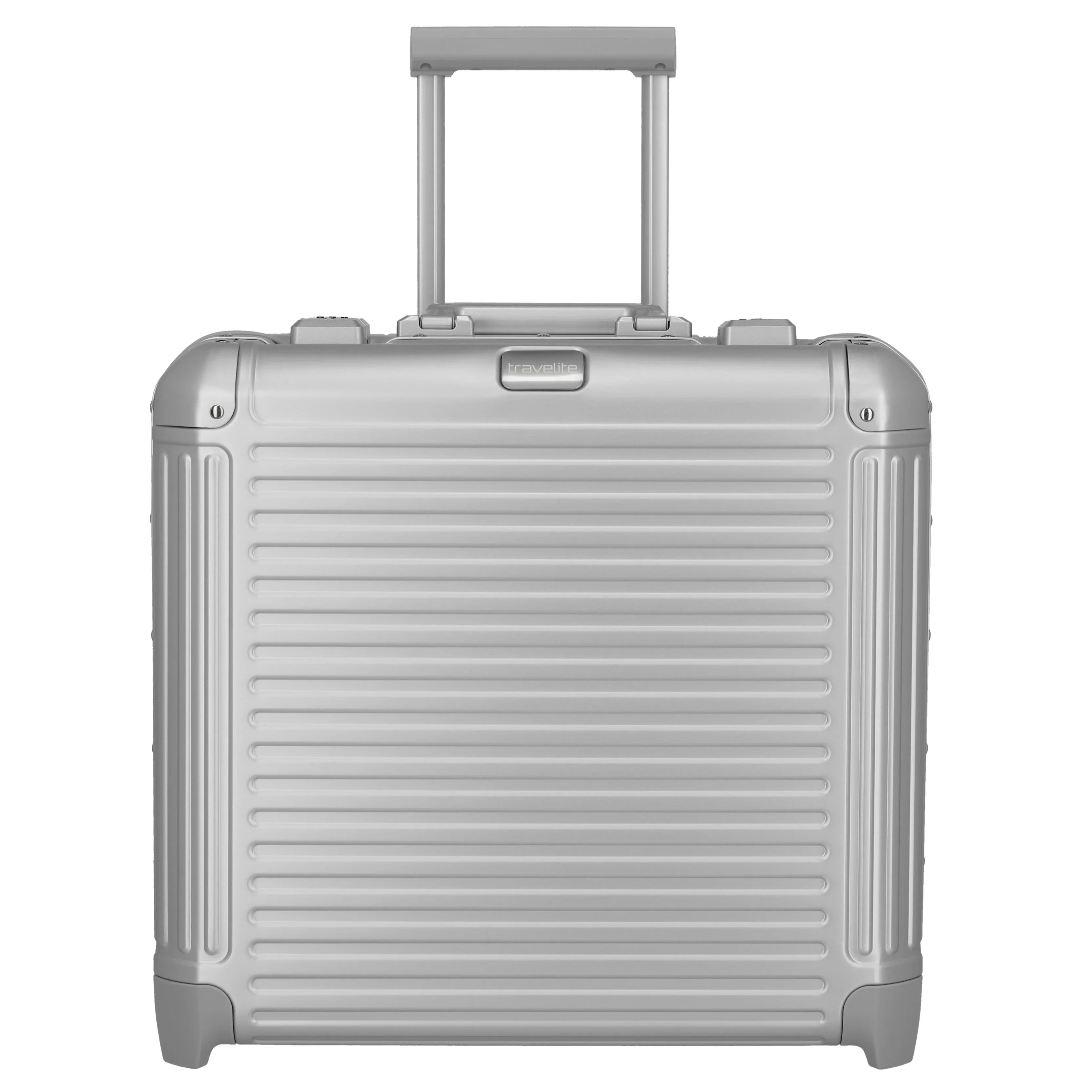 Travelite NEXT 2-Rollen Businesstrolley 45 cm - silber