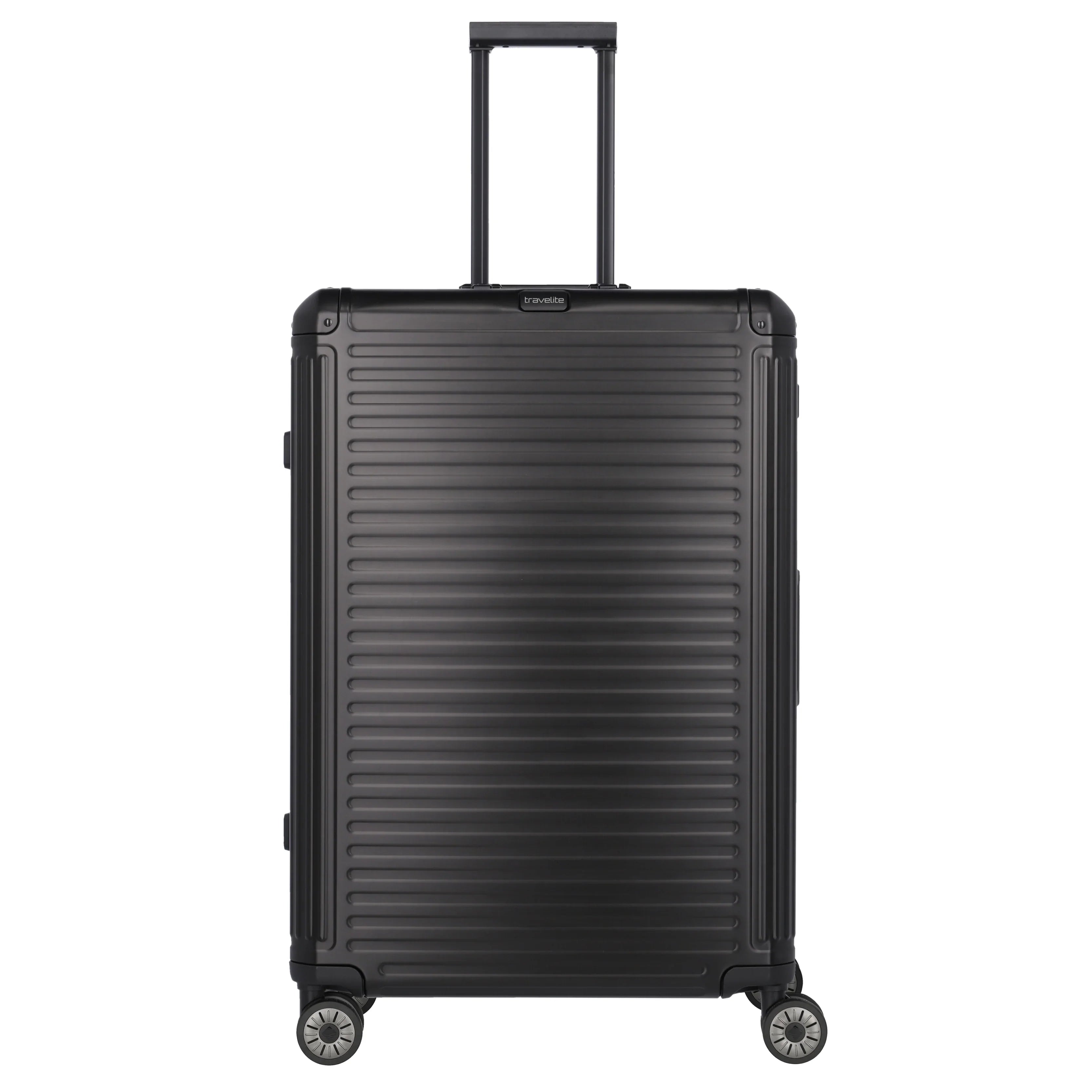 Travelite Next 4-Rollen Trolley 77 cm - Schwarz