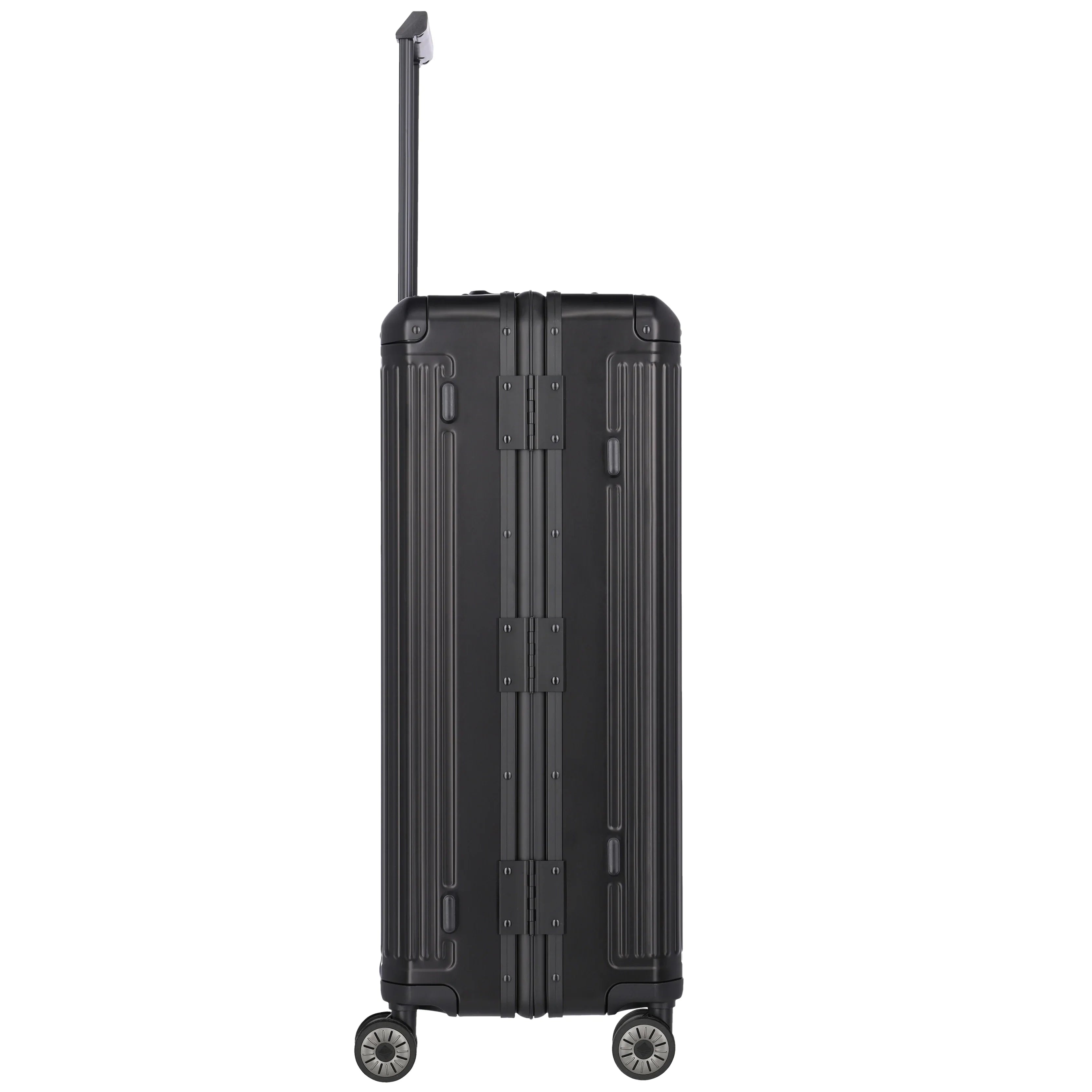 Travelite Next 4-Rollen Trolley 77 cm - Schwarz