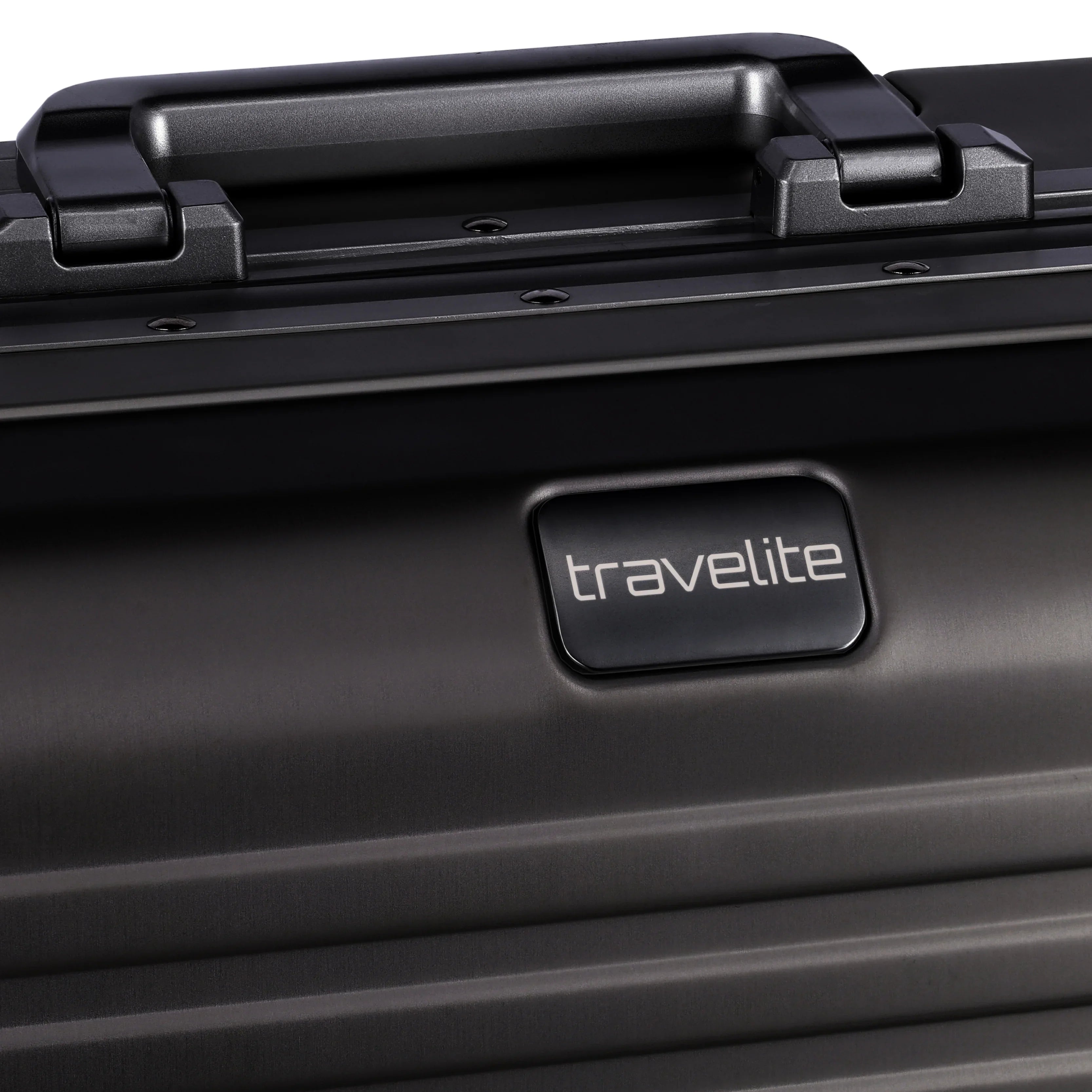 Travelite Next 4-Rollen Trolley 77 cm - Schwarz