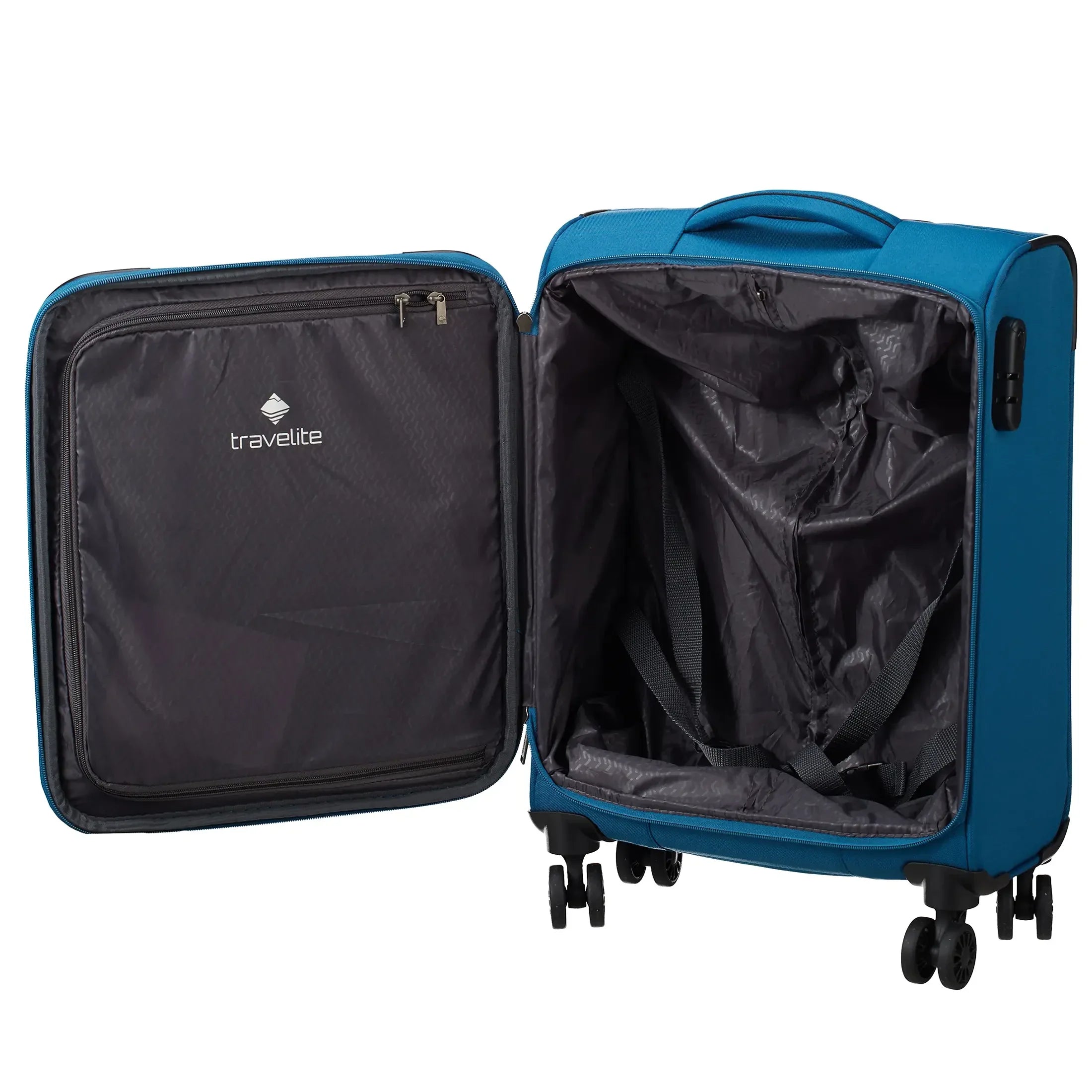Travelite Chios 4-Rollen Kabinentrolley S 55 cm - Rot