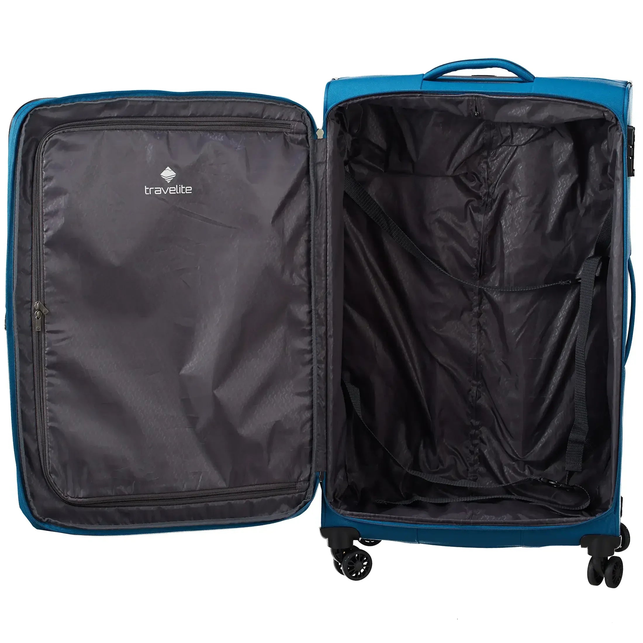Travelite Chios 4-wheel trolley M 67 cm - black