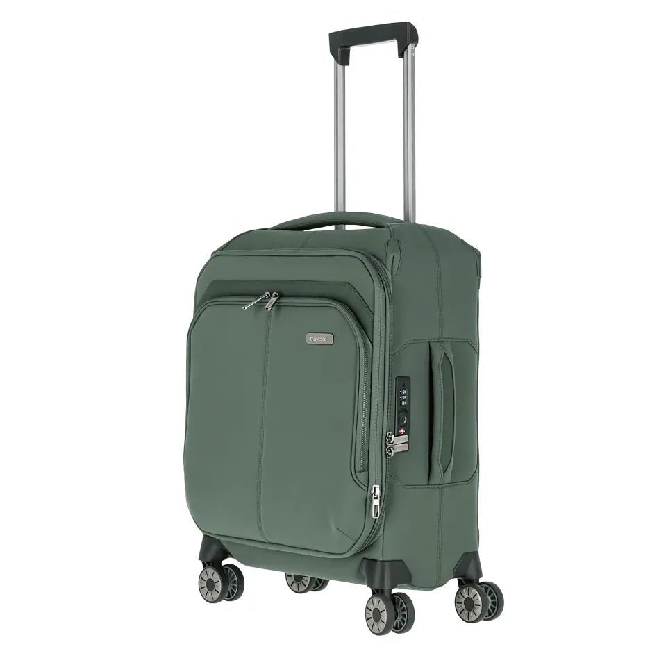 Travelite Priima 4-Rollen Kabinentrolley 55 cm - Oliv