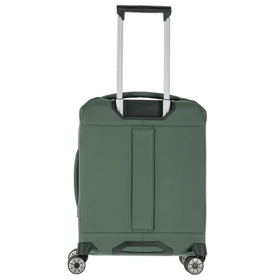 Rückansicht Travelite Priima 4-Rollen Kabinentrolley 55 cm in grün
