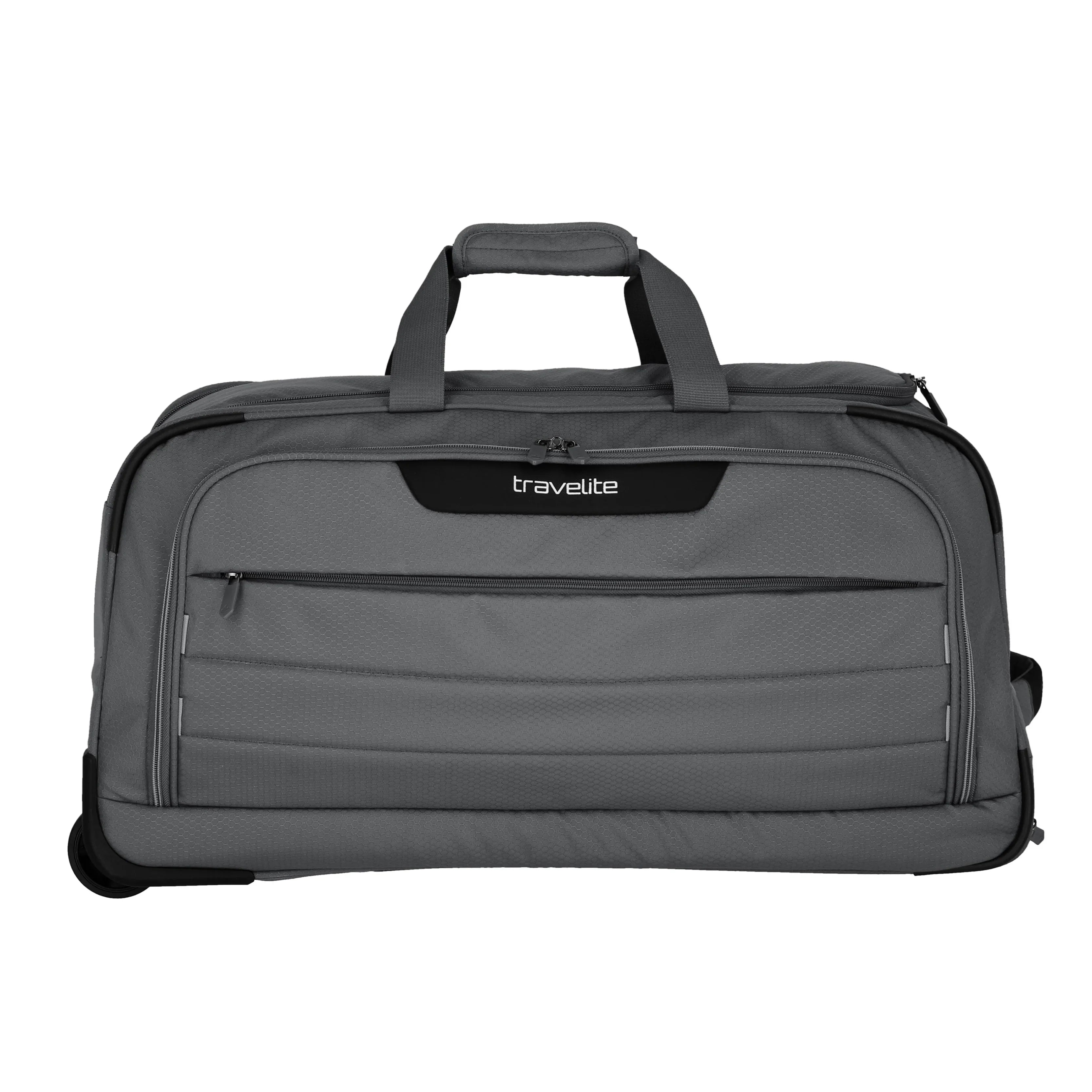Travelite Skaii Rollenreisetasche 65 cm - Gipfelgrau - Vorderansicht