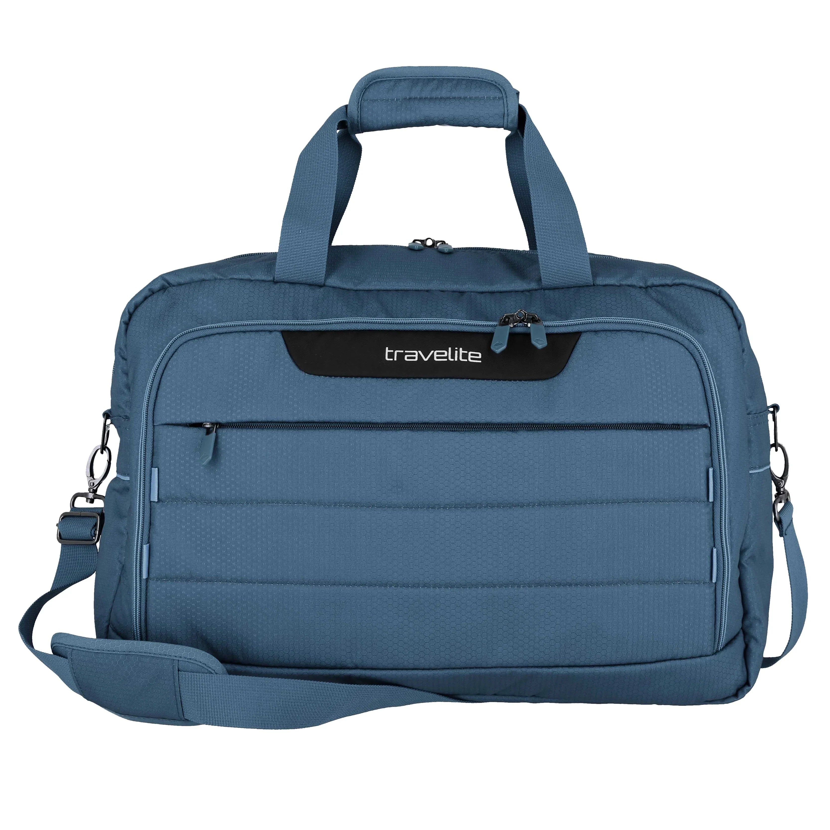 Travelite Skaii Weekender 49 cm - Panoramablau - Vorderansicht