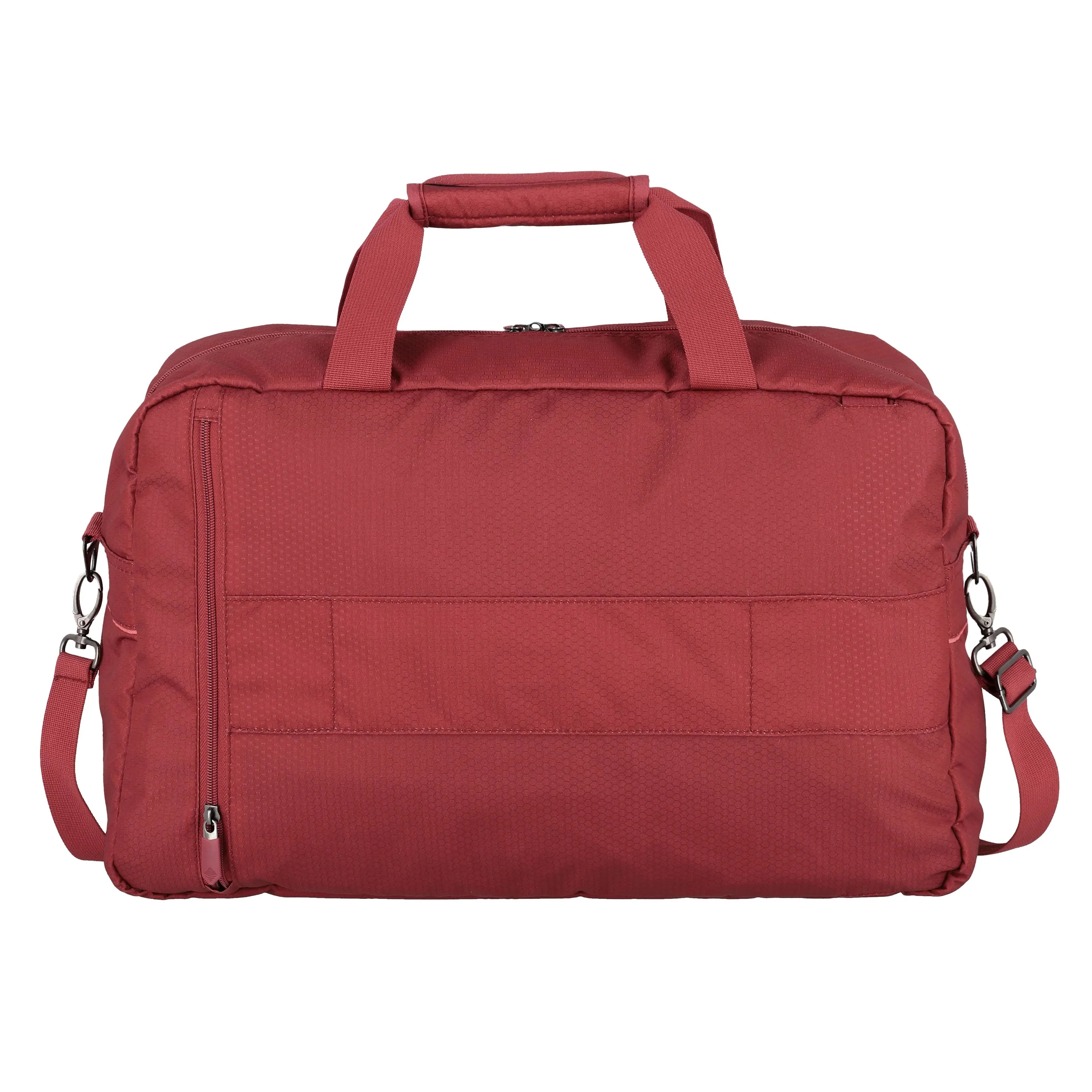 Travelite Skaii Weekender 49 cm - peach mit Tragegriffen - Rückansicht
