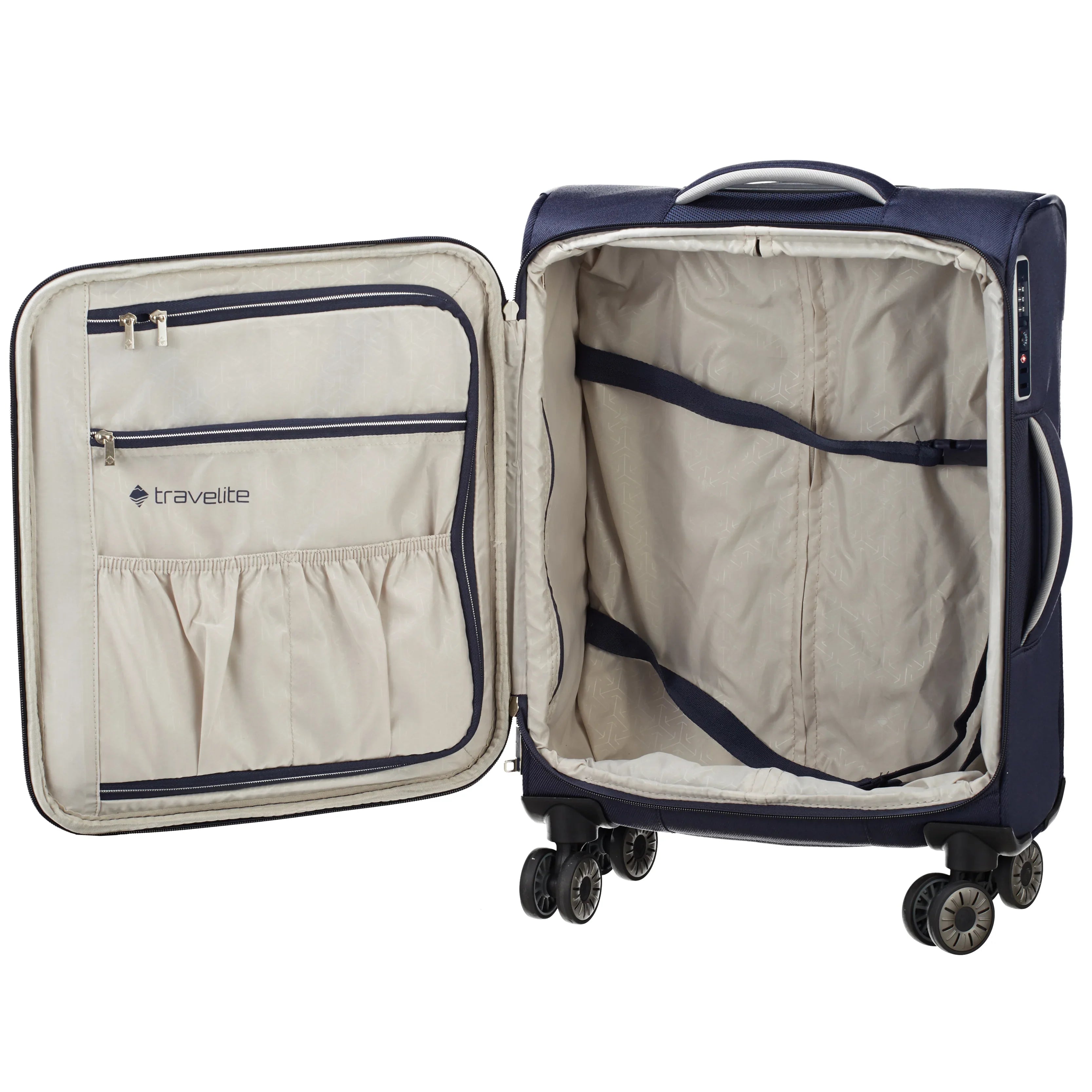 Travelite Miigo 4-wheel cabin trolley 55 cm - Night Black