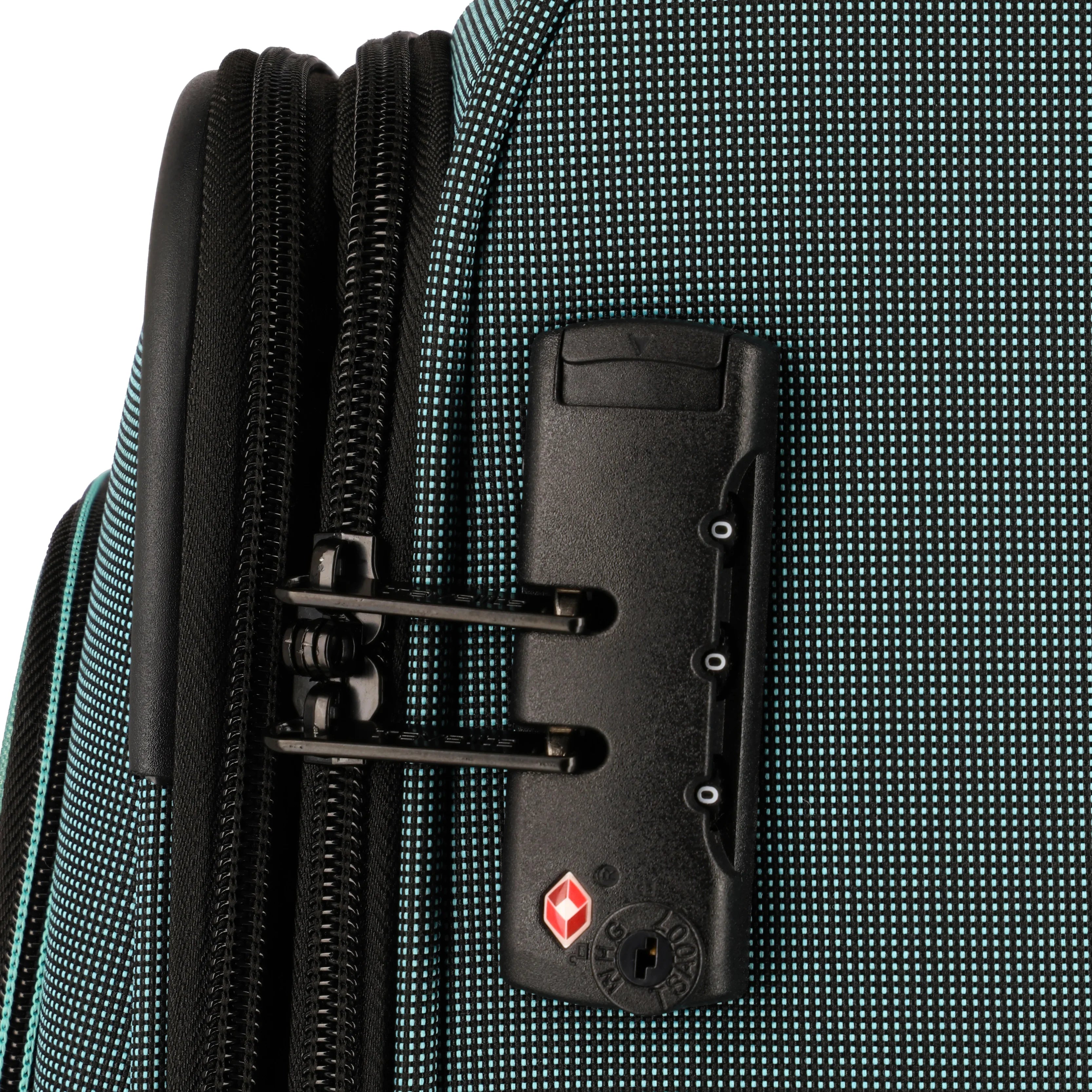 Travelite Viia 4-Rollen Trolley 77 cm - Eukalyptus
