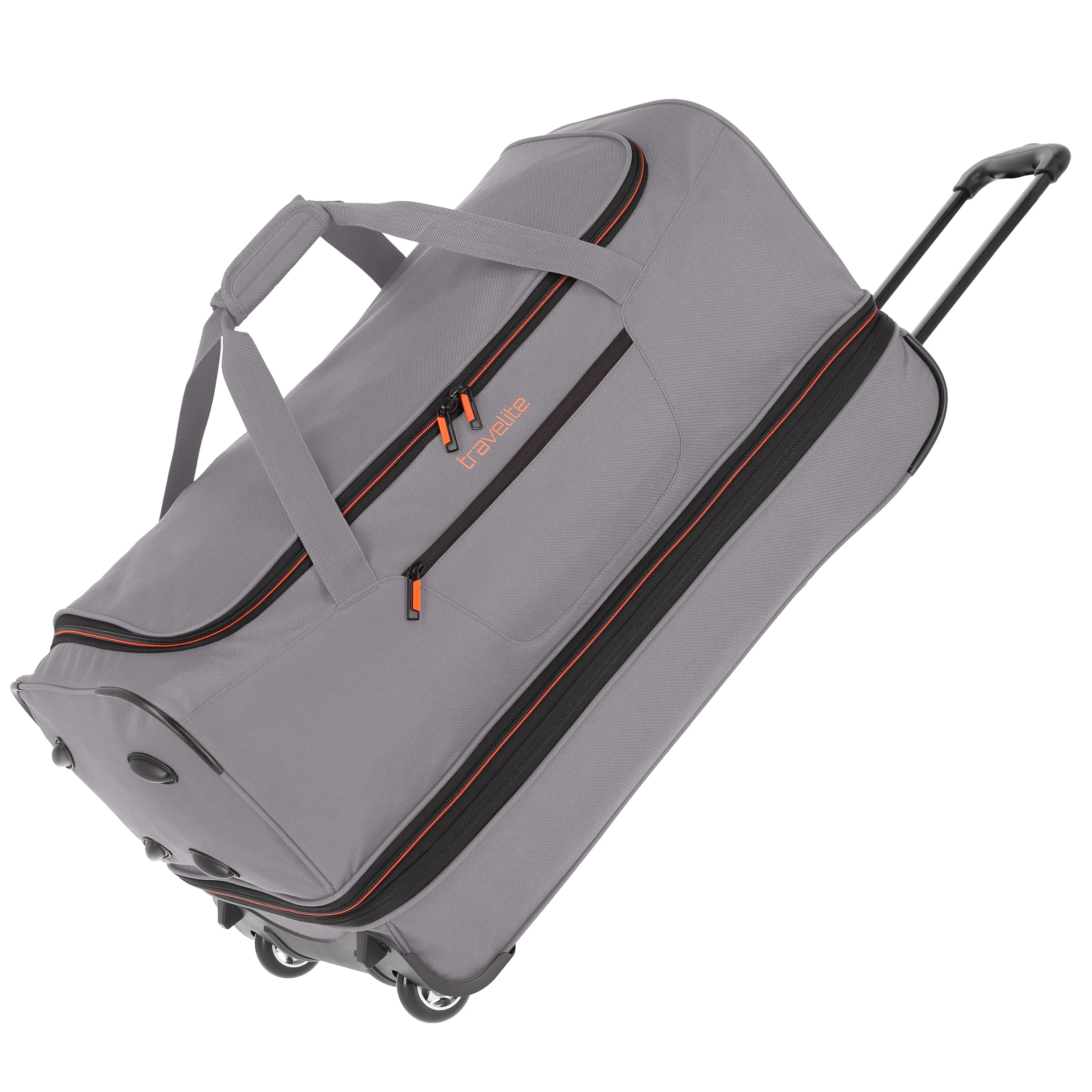 Travelite Basics Trolley Reisetasche 70 cm - grau