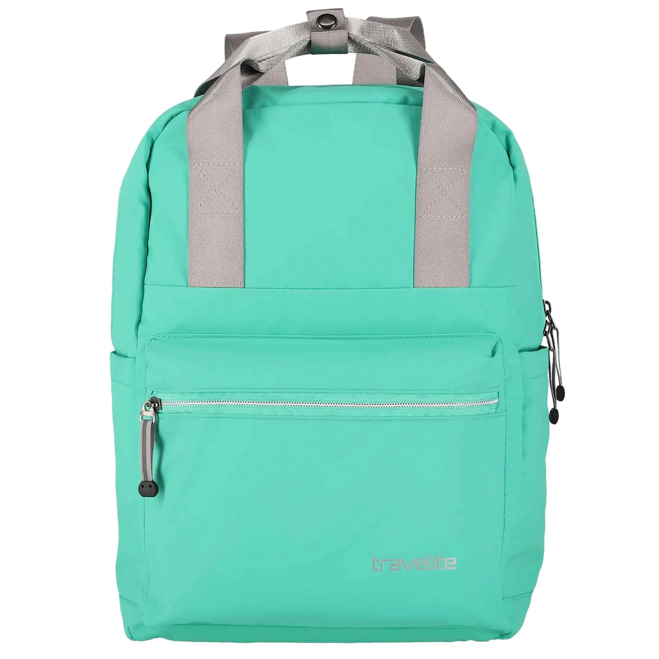 Travelite Basics backpack tarpaulin 39 cm - hs green