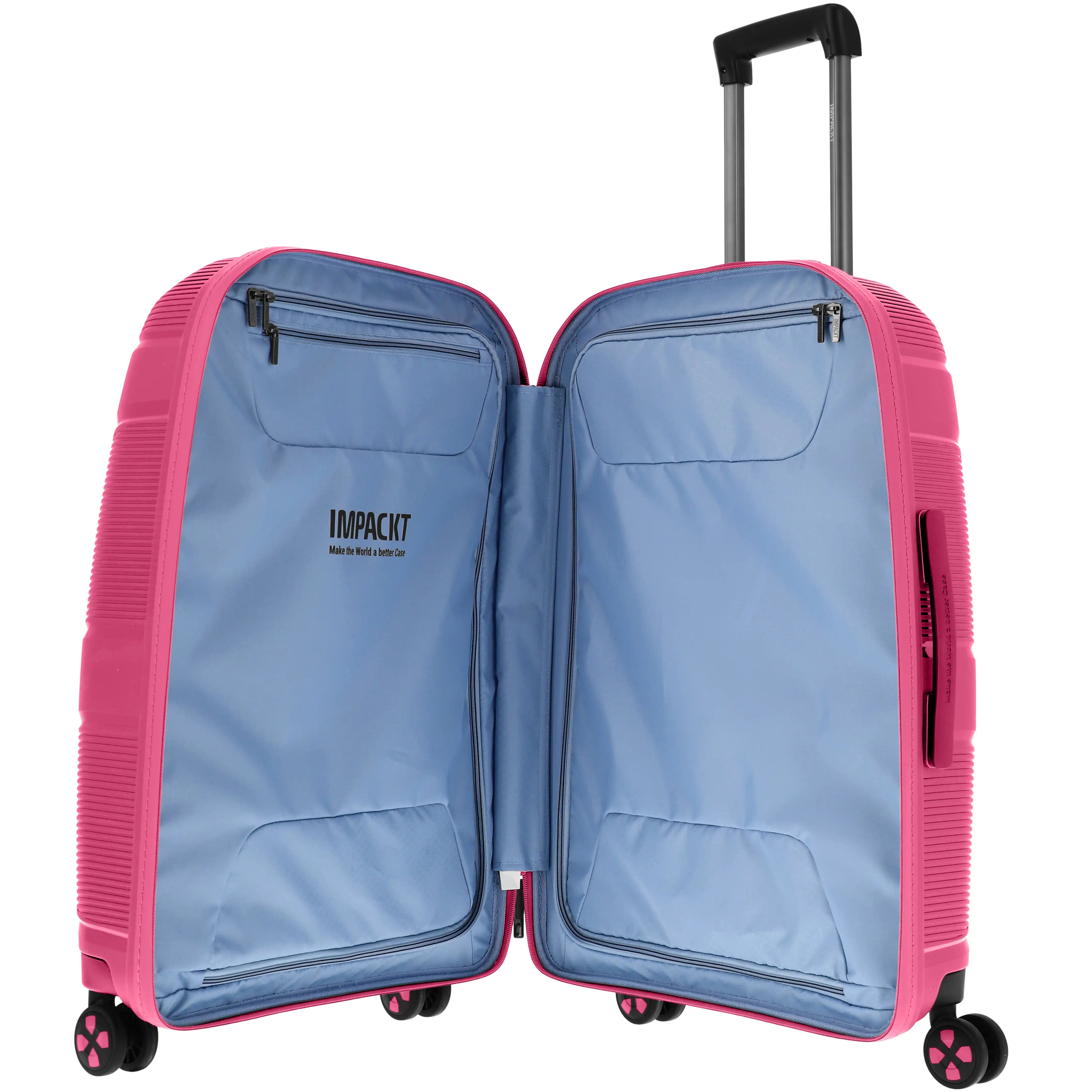 Impackt IP1 4-Rollen Trolley M 67 cm - Lava Black