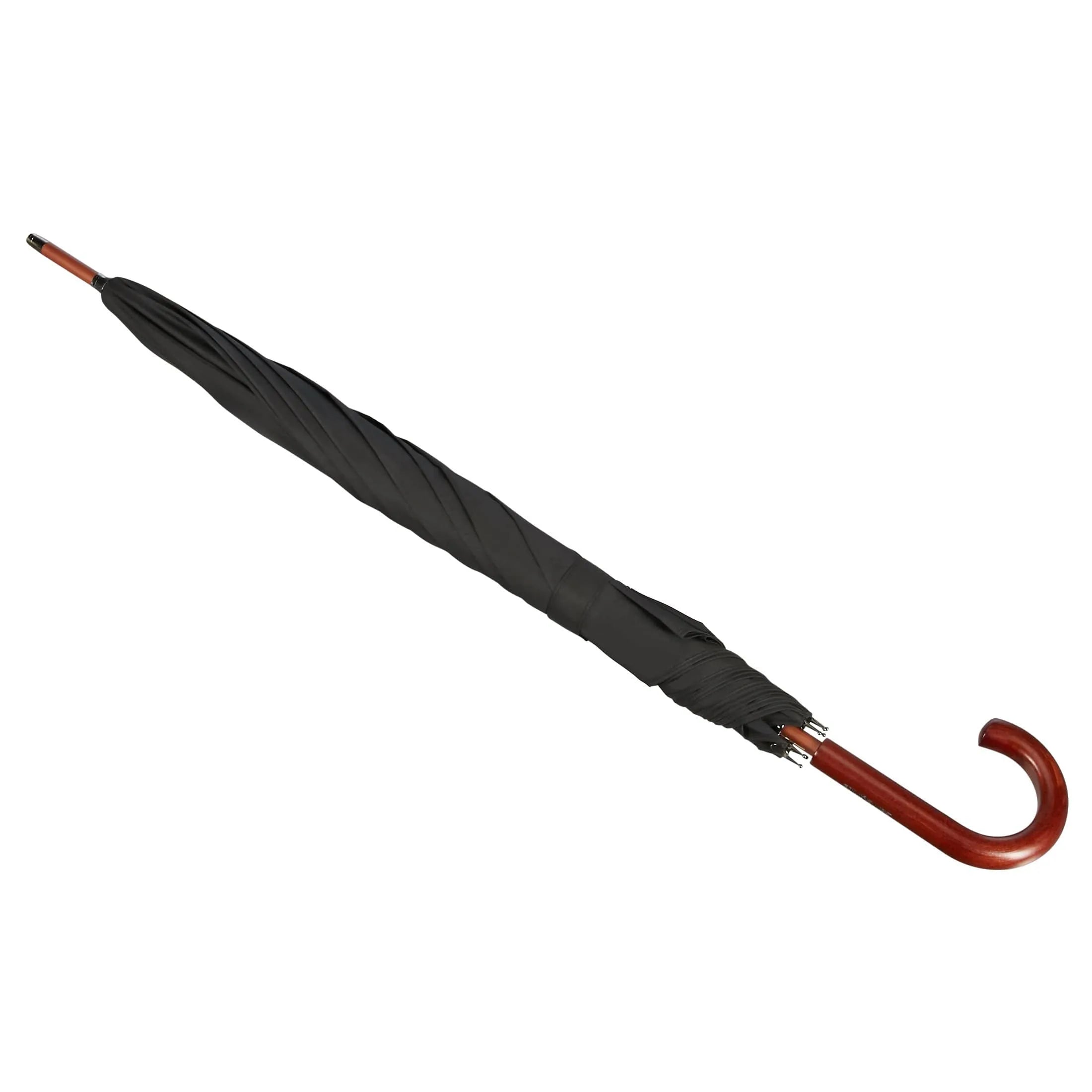 Samsonite Umbrella Wood Stick Man Umbrella 97 cm - black