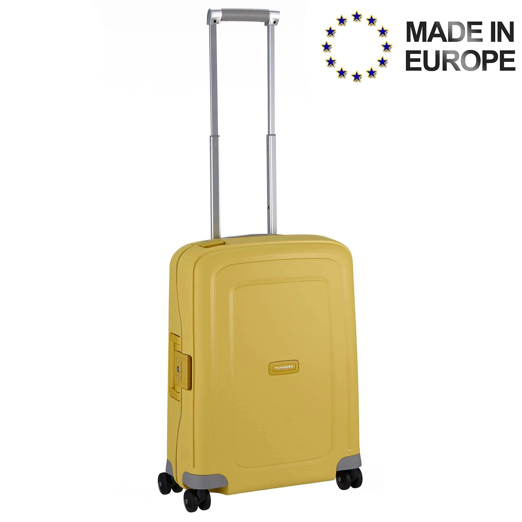 Samsonite S Cure Spinner 4-Rollen-Kabinentrolley 55 cm - black