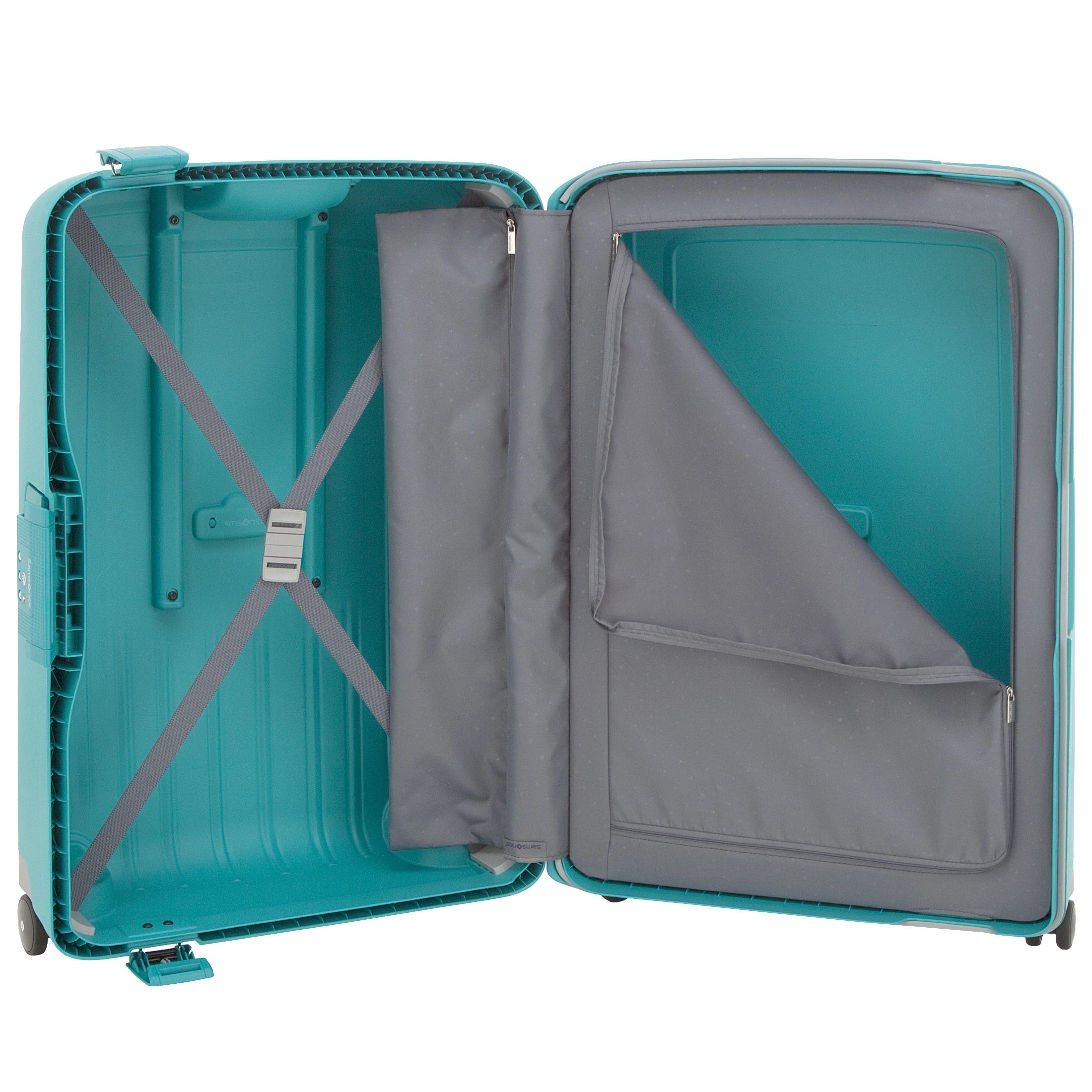 Samsonite S Cure Spinner 4-wheel hard shell trolley 75 cm - black