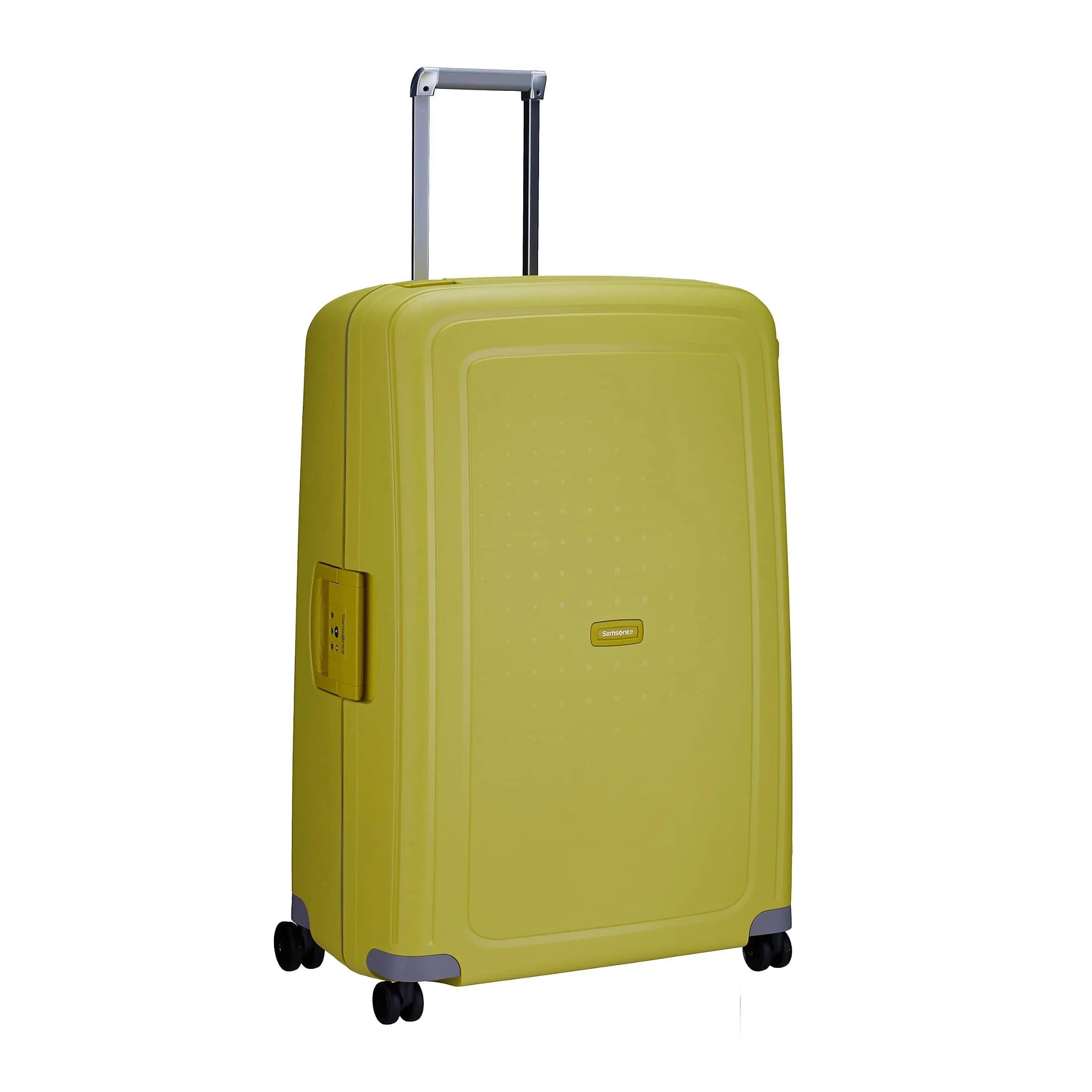 Samsonite S Cure Spinner 4-Rollen-Hartschalentrolley 81 cm - crimson red