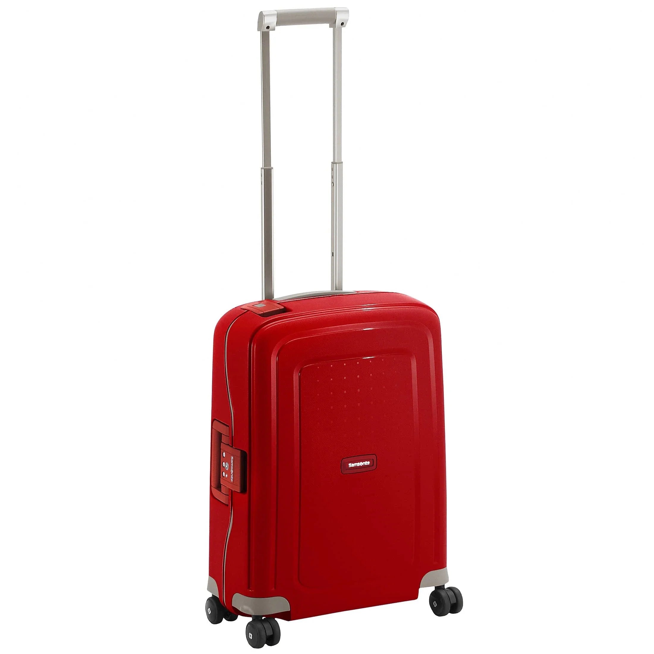 Samsonite S Cure Spinner 4-Rollen-Kabinentrolley 55 cm - crimson red