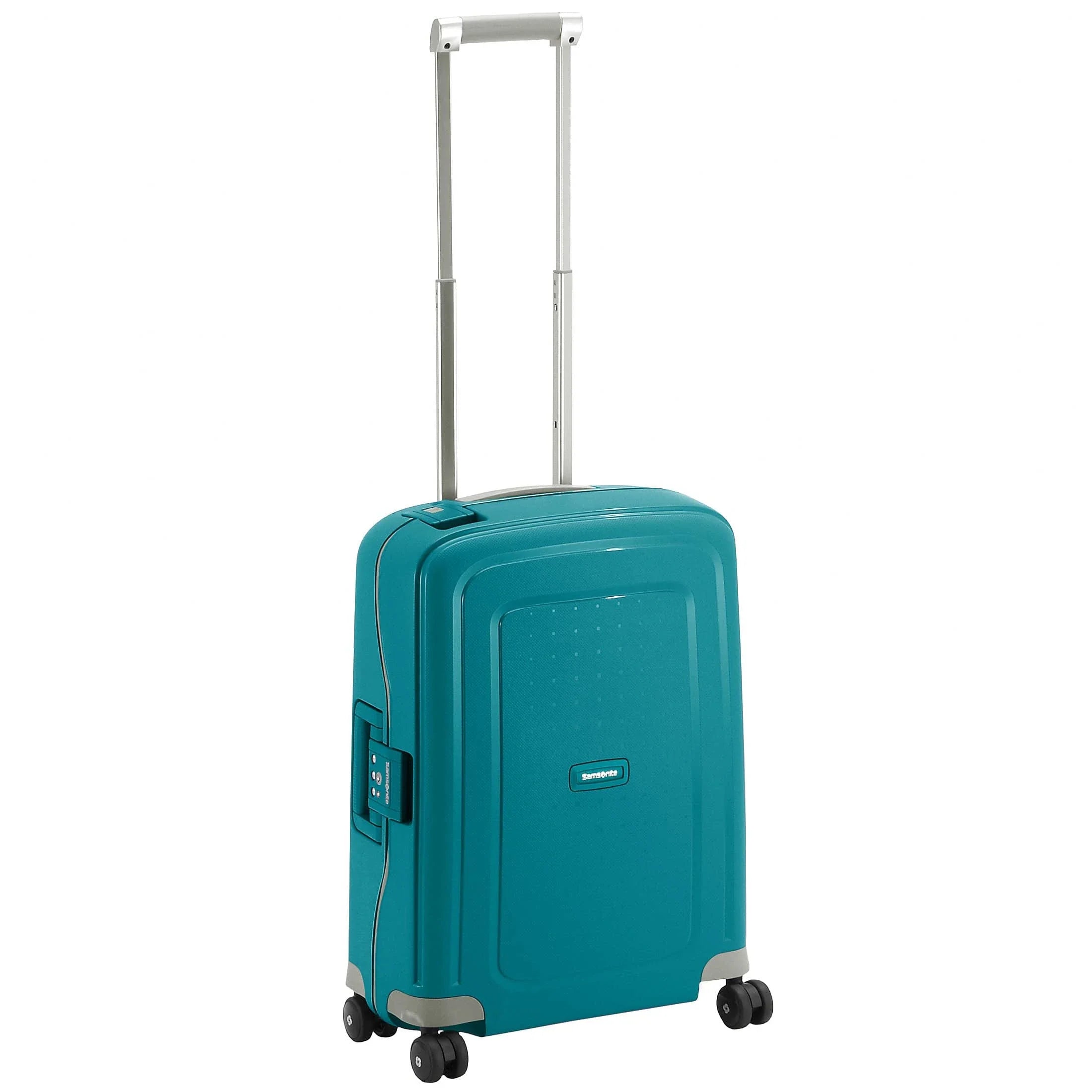 Samsonite S Cure Spinner 4-Rollen-Kabinentrolley 55 cm - aqua blue