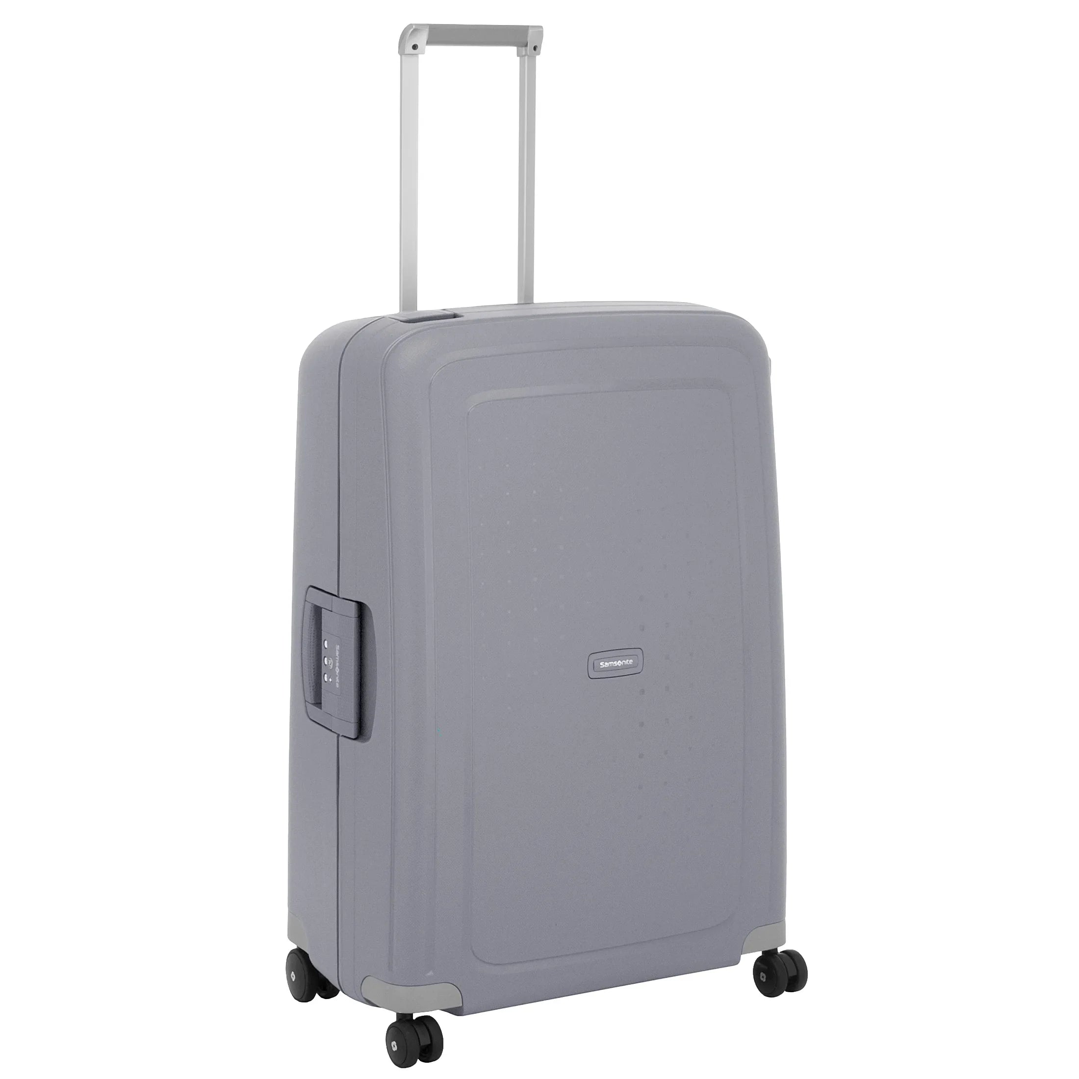 Samsonite S Cure Spinner 4-Rollen-Hartschalentrolley 75 cm - silver