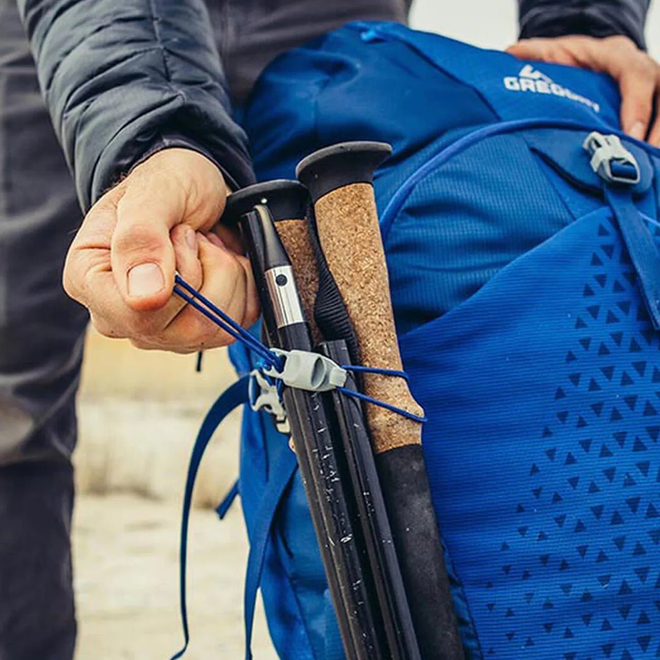 Gregory Float Zulu Rucksack 66 cm - empire blue