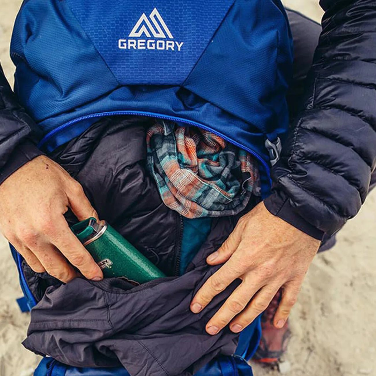 Gregory Float Zulu Backpack 66 cm - empire blue