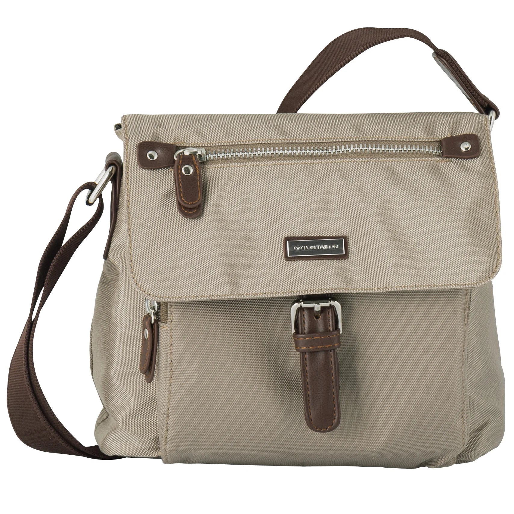 Tom Tailor Bags Rina Flap Bag 23 cm - taupe