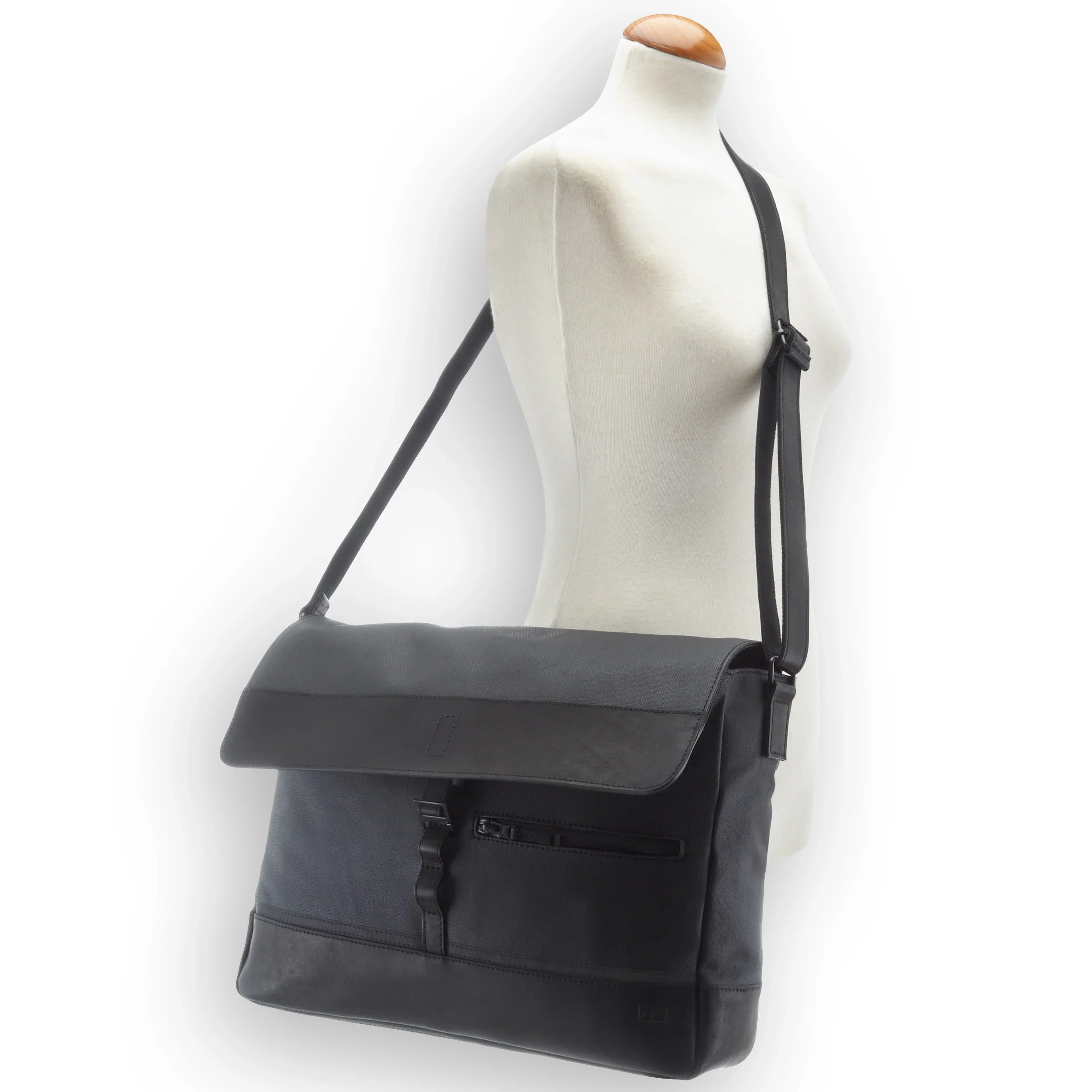 Jost Billund Umhängetasche 40 cm - schwarz