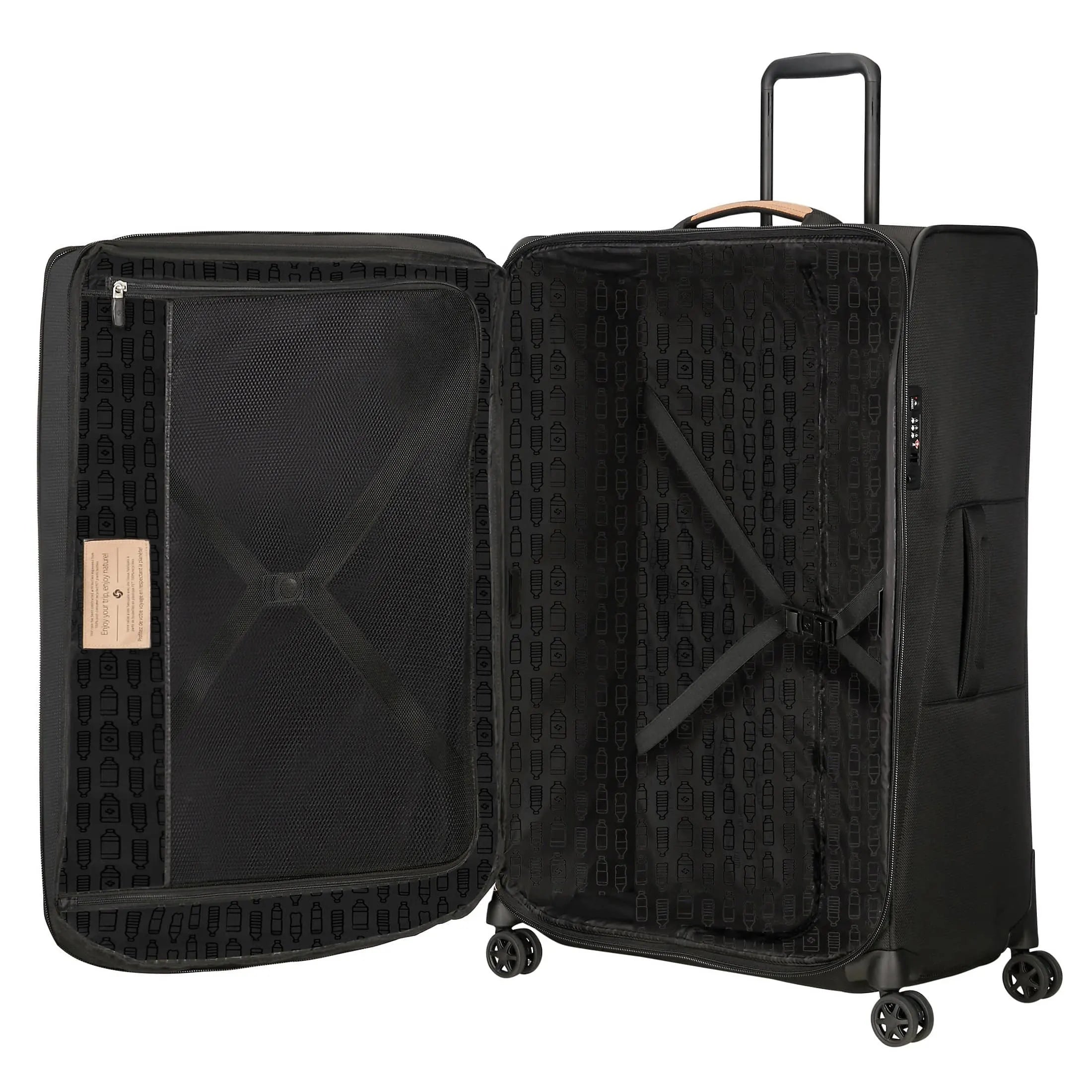 Samsonite Spark SNG ECO 4-Rollen Trolley 82 cm - eco blue