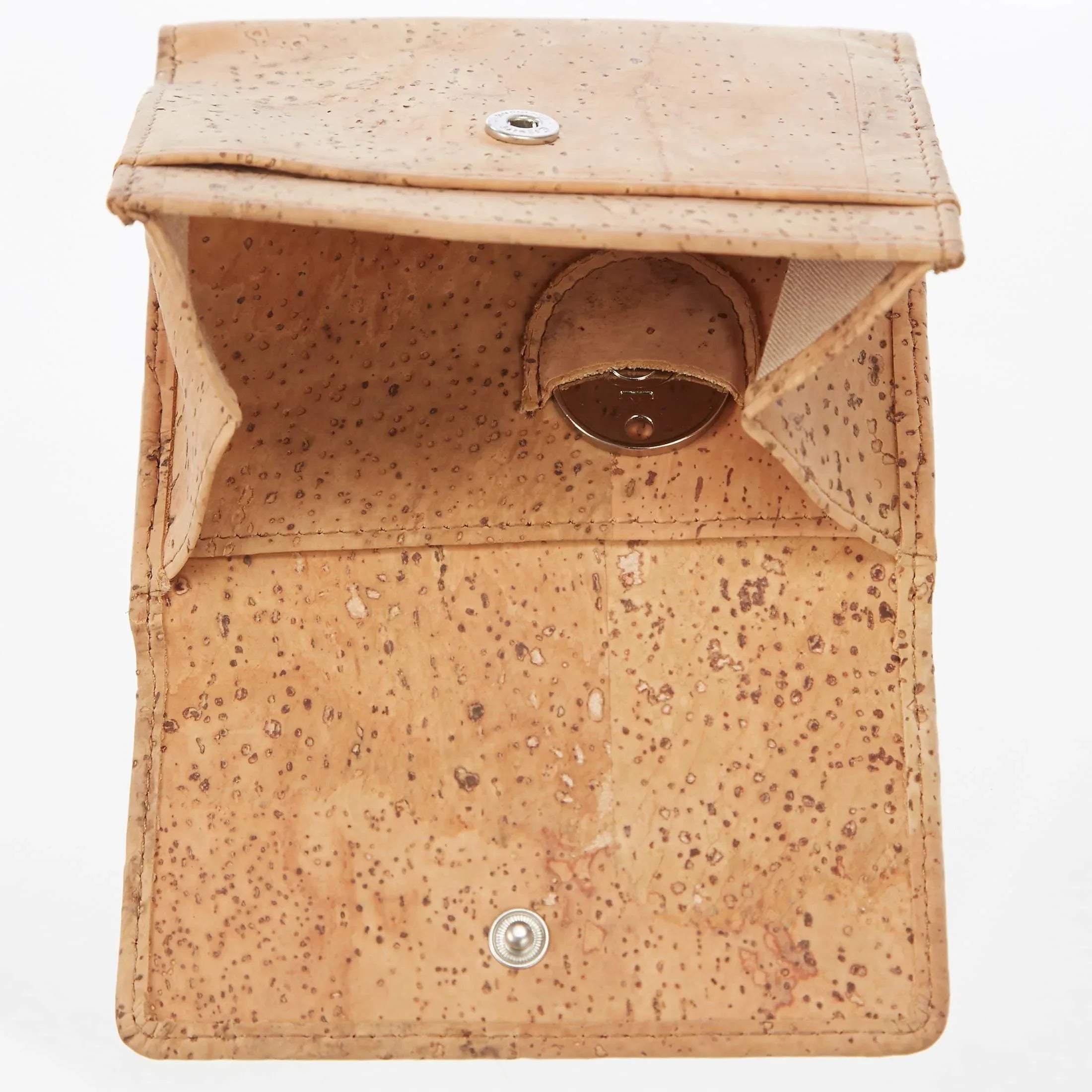 Esquire Cork Wallet 10 cm - natural cork