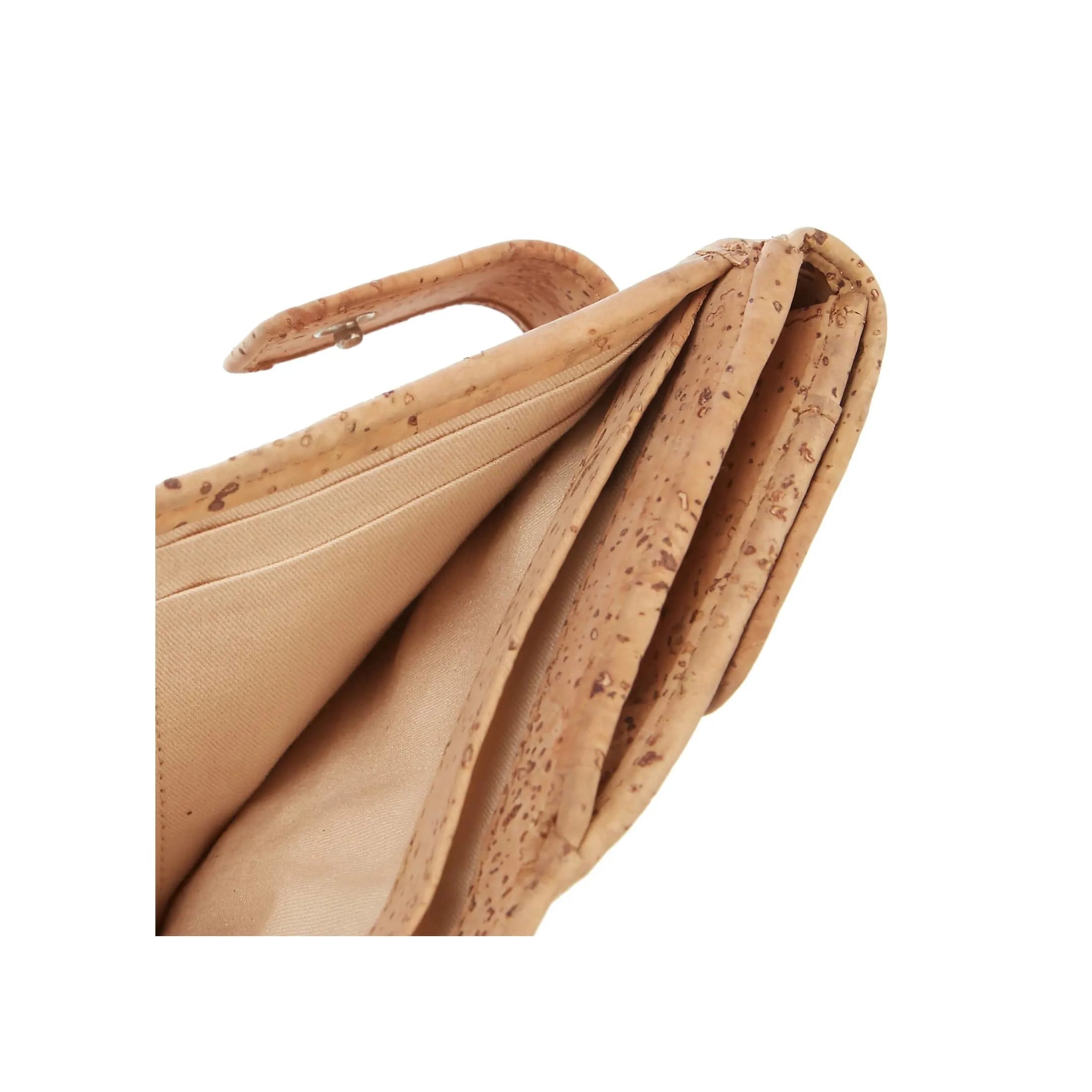 Esquire Cork Wallet 10 cm - natural cork