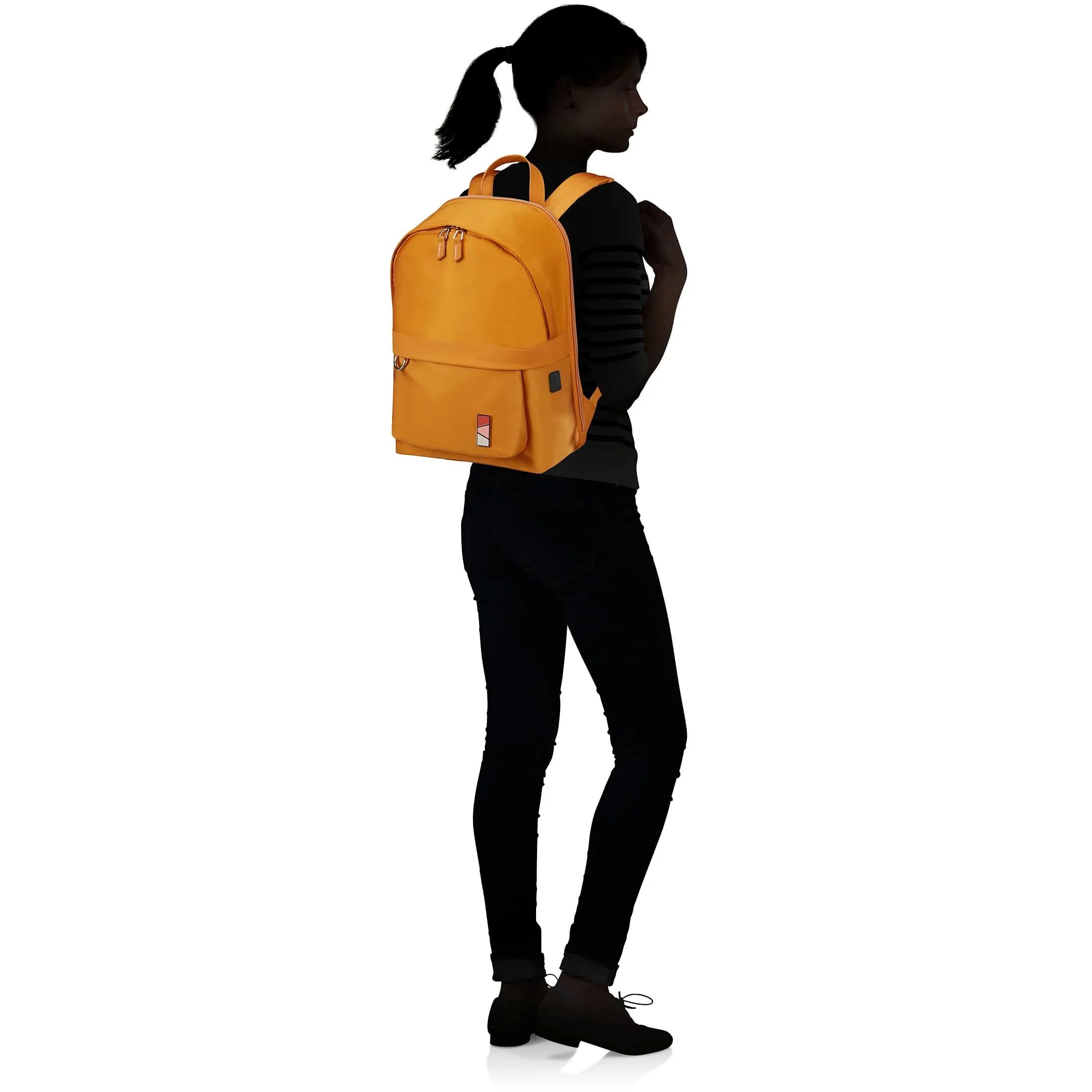 Samsonite Pow-Her Laptop-Rucksack 40 cm - black