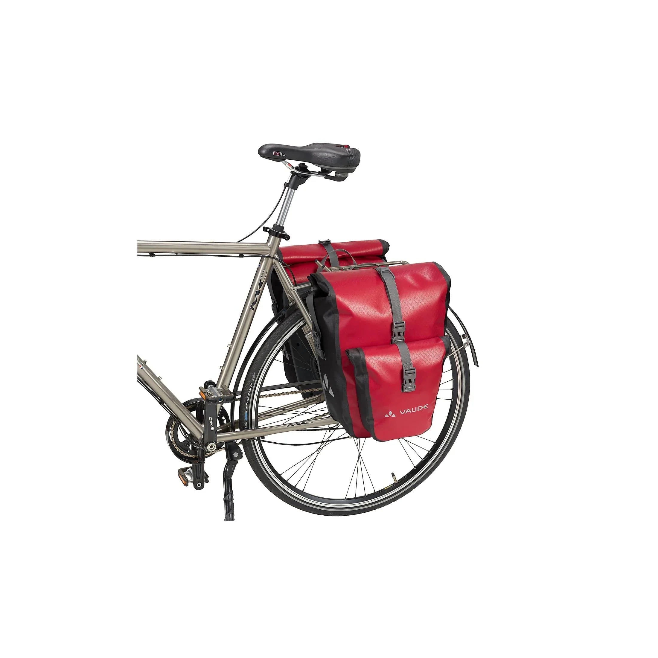 Vaude Bike Sports Aqua Back Plus Fahrradtaschen 44 cm - red