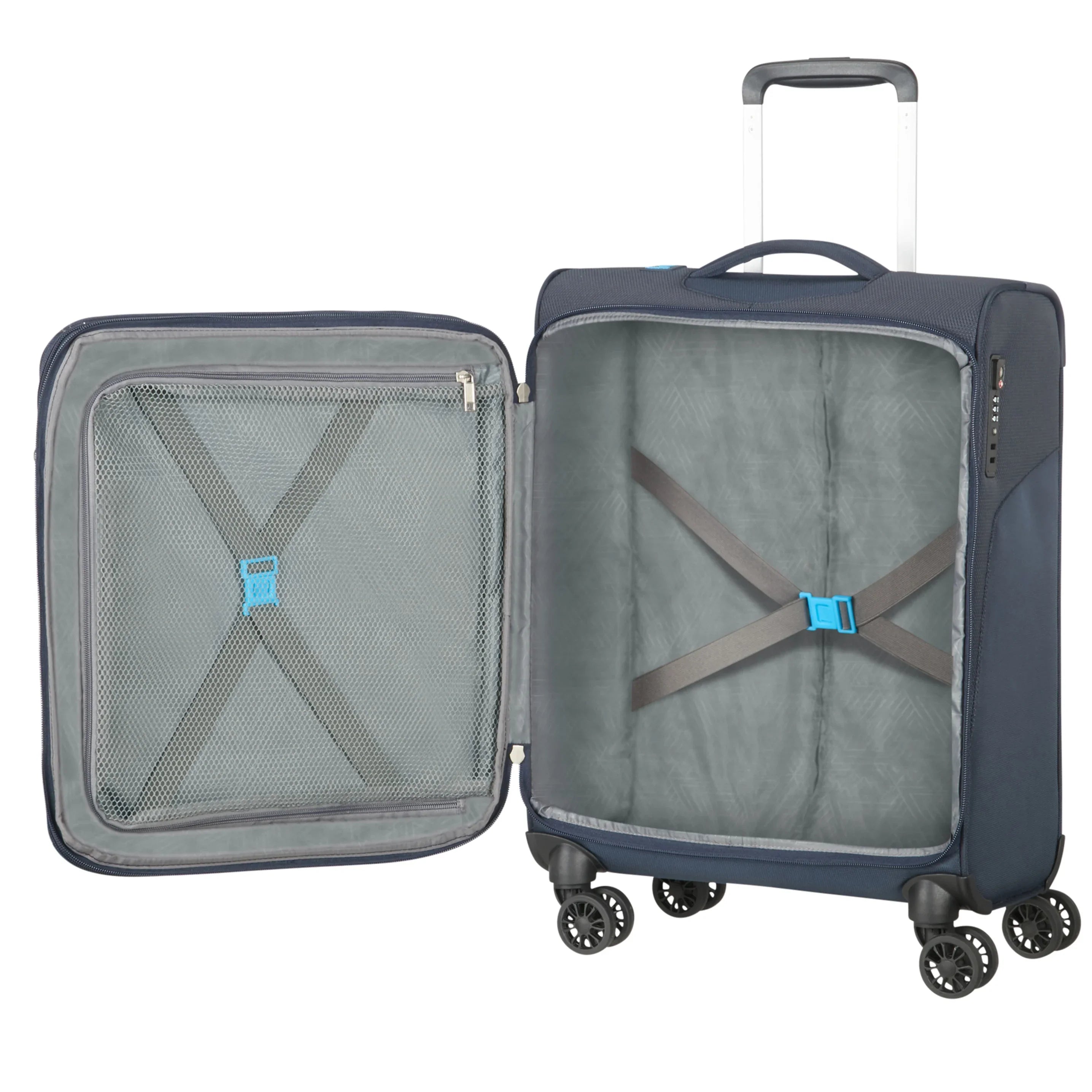 American Tourister Summerfunk 4-Rollen Kabinentrolley 55 cm - navy