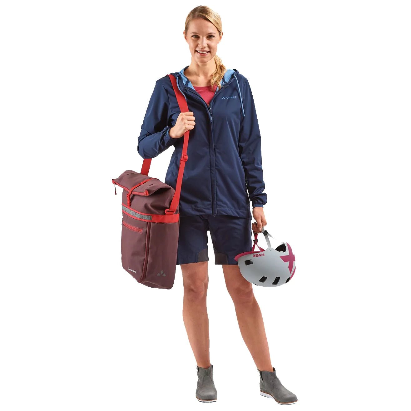 Vaude Classics ShopAir Back Shoppingtasche 38 cm - Dusty Forest