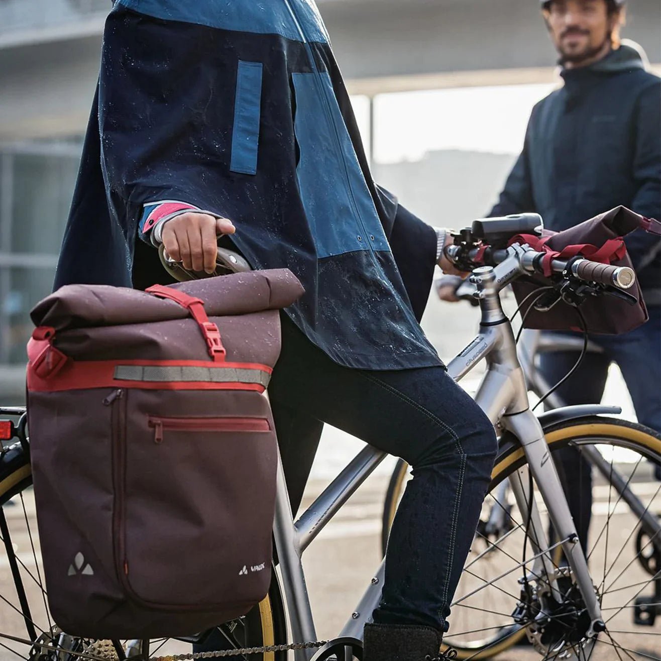 Vaude Classics ShopAir Back Shoppingtasche 38 cm - Dusty Forest