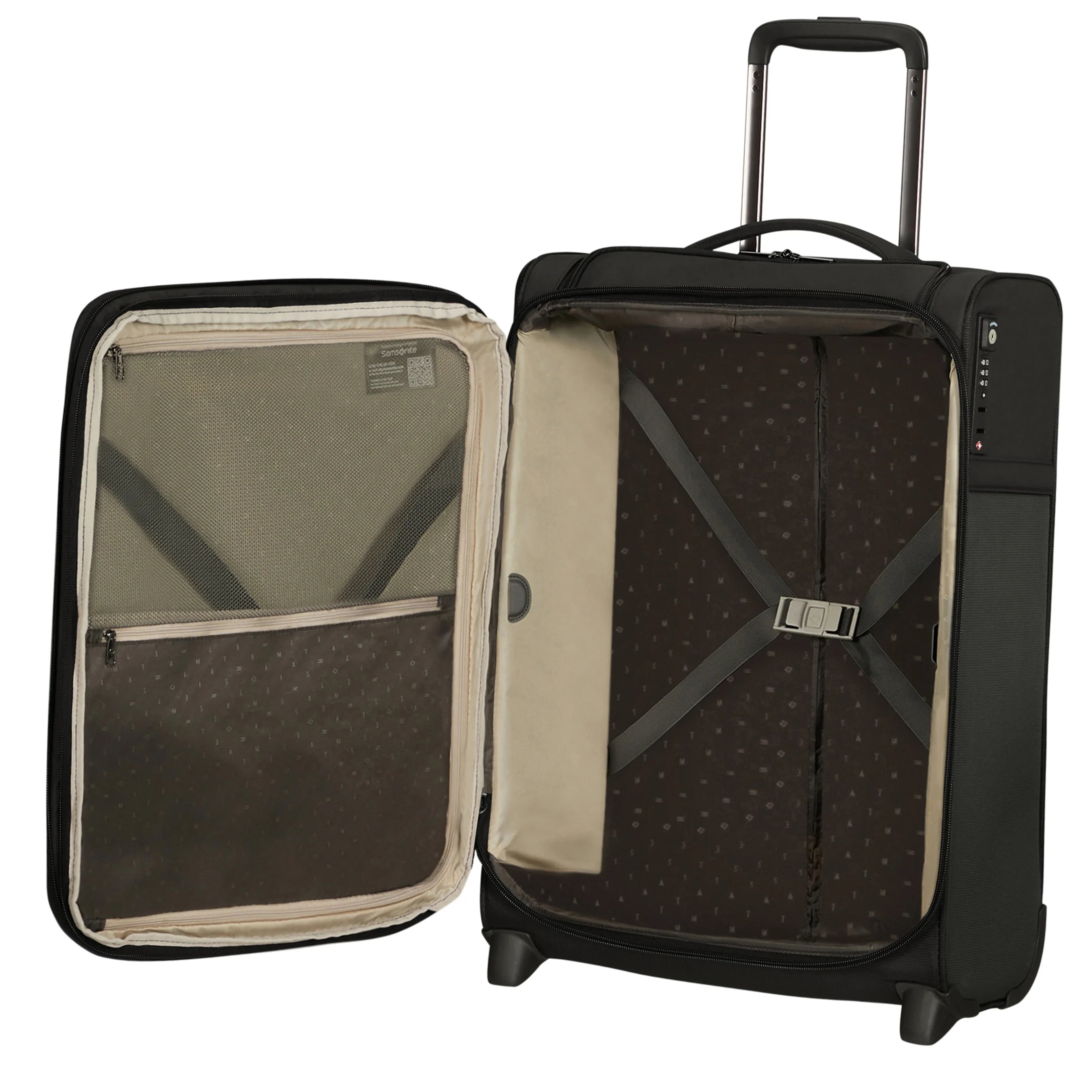 Samsonite Airea 2-wheel cabin trolley 55 cm - Black