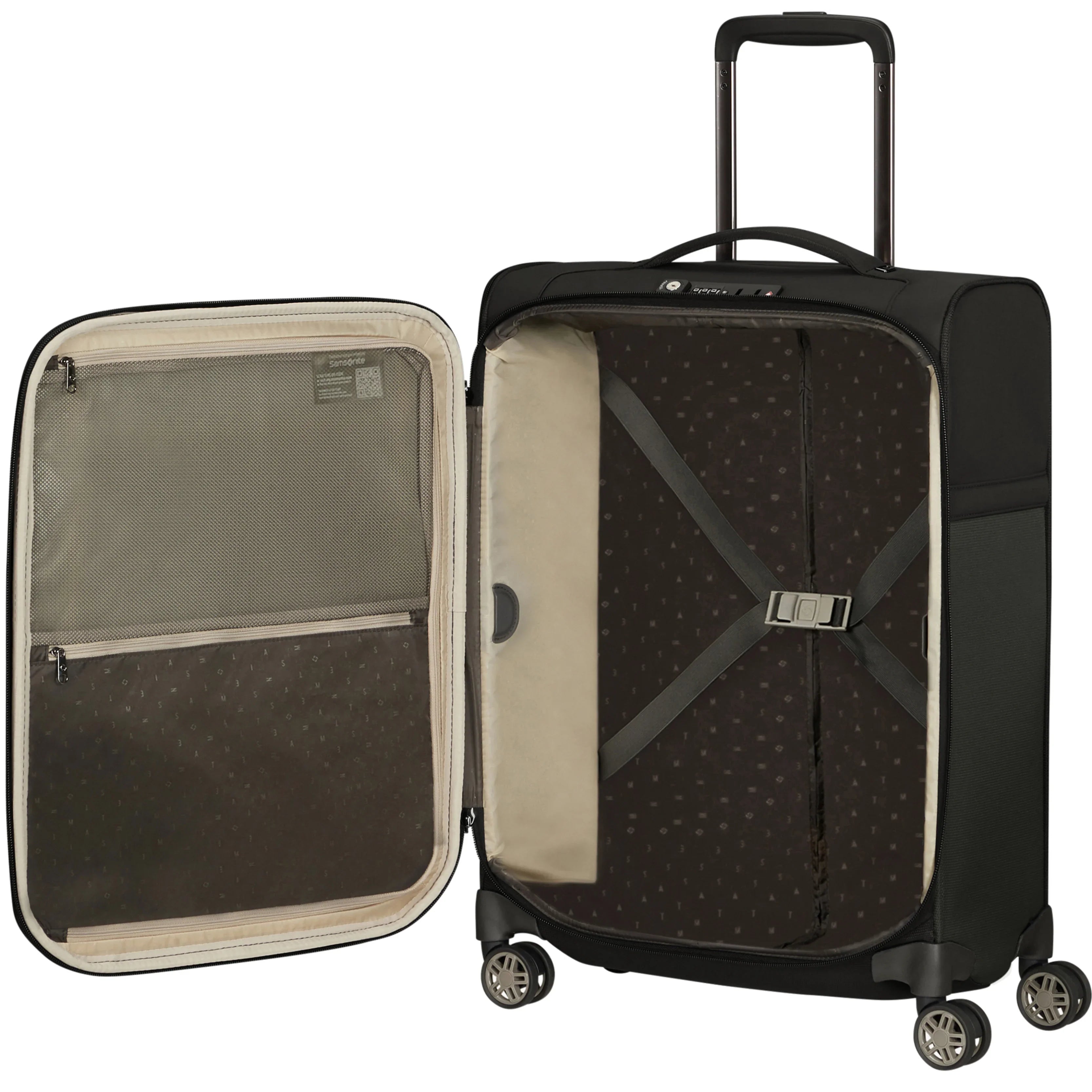 Samsonite Airea 4-wheel cabin trolley 55 cm - Dark Blue