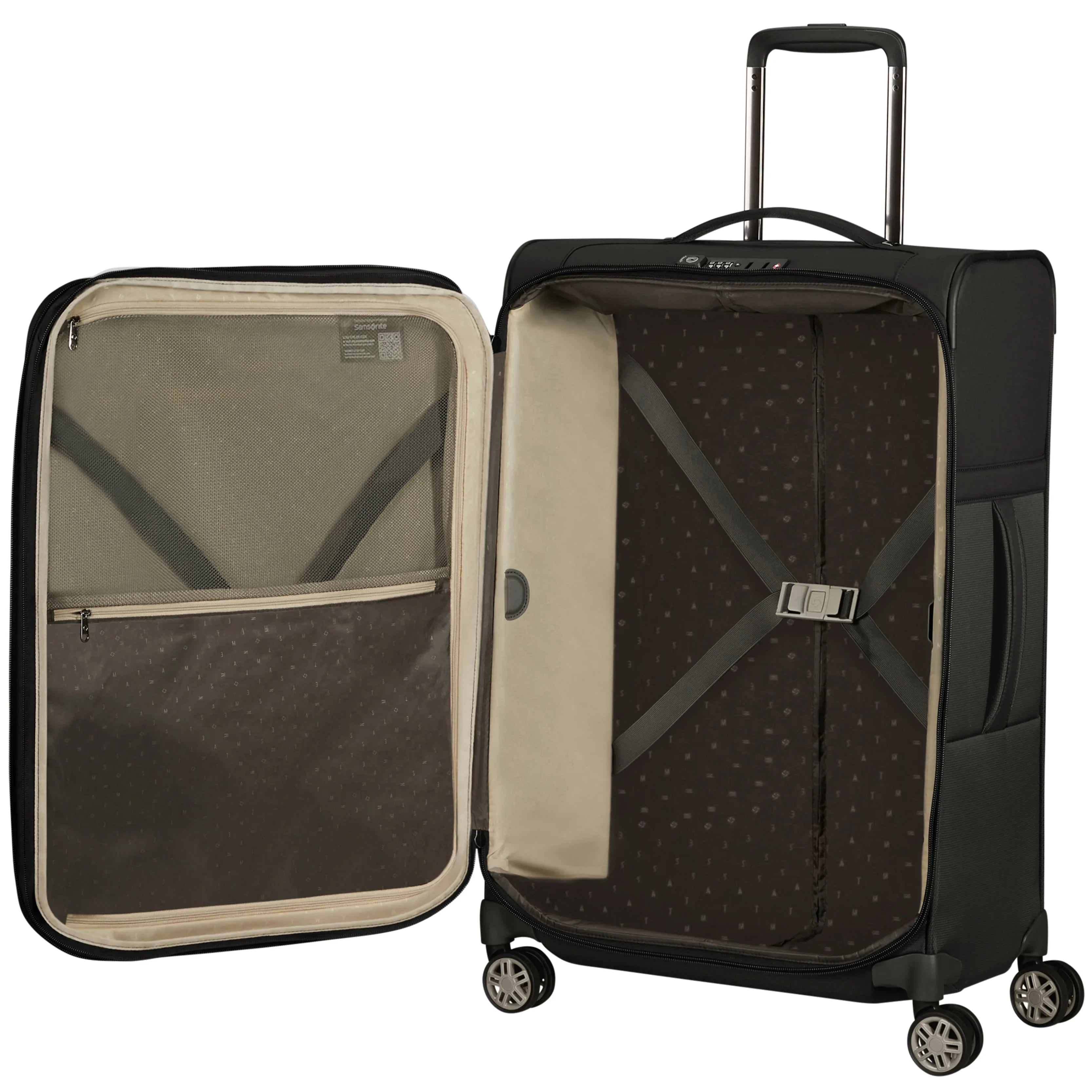 Samsonite Airea 4-Rollen Trolley 67 cm - Black