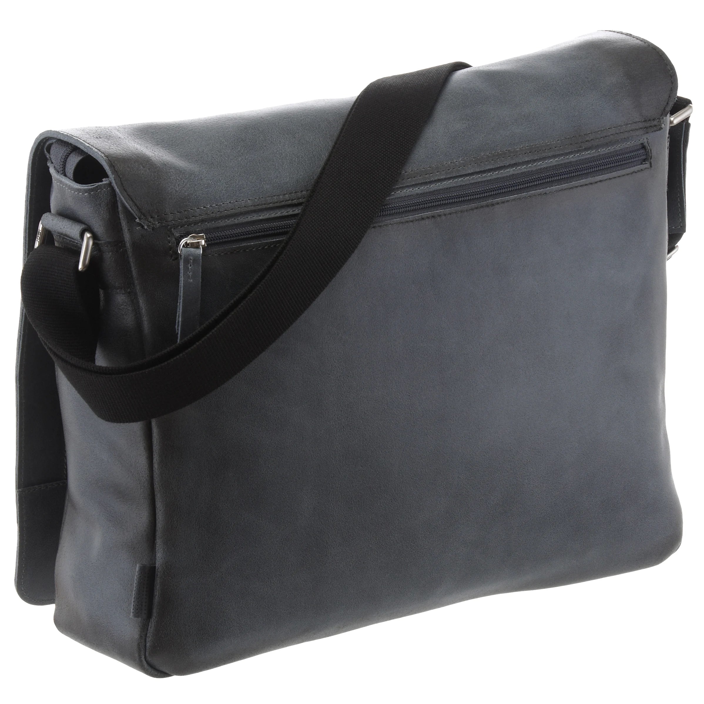 Jost Narvik shoulder bag with laptop compartment 38 cm - black