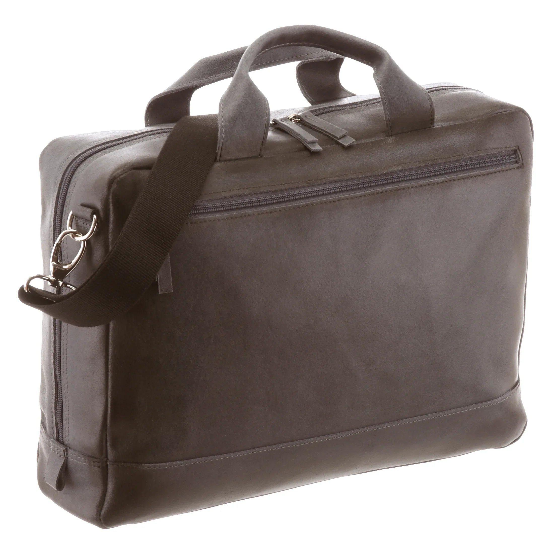 Jost Narvik RV-Aktenmappe mit Laptopfach 40 cm - braun