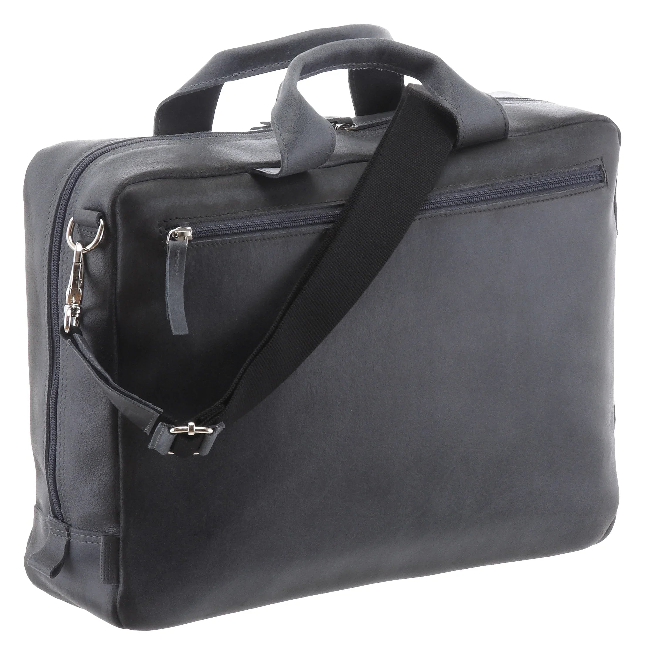 Jost Narvik RV-Aktenmappe mit Laptopfach 40 cm - braun