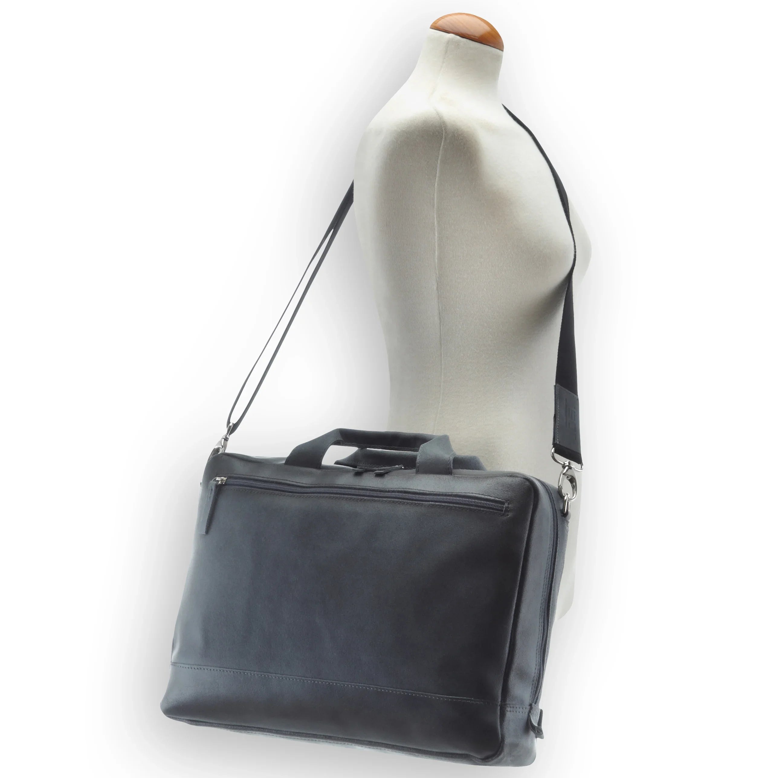 Jost Narvik RV-Aktenmappe mit Laptopfach 40 cm - braun