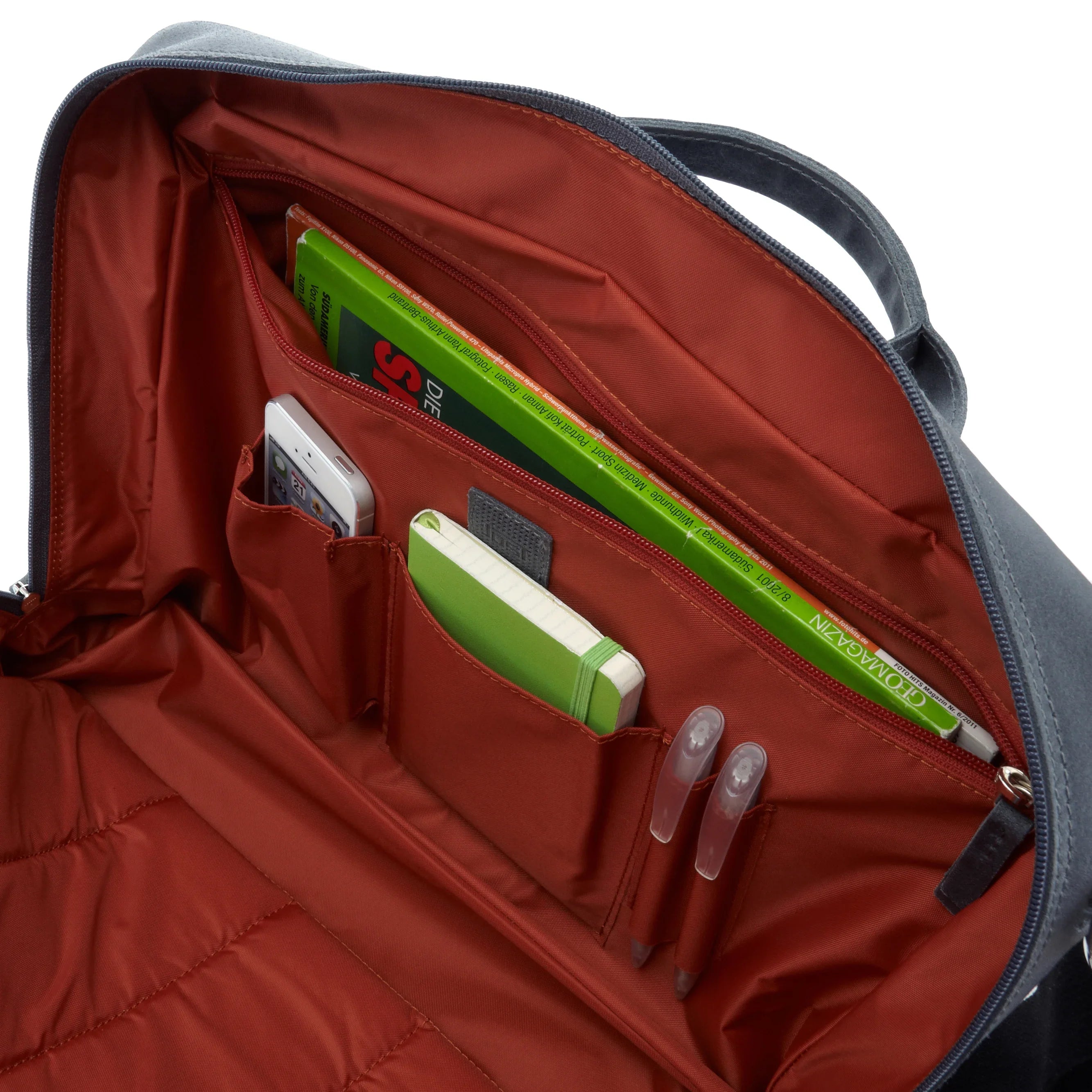 Jost Narvik RV-Aktenmappe mit Laptopfach 40 cm - braun