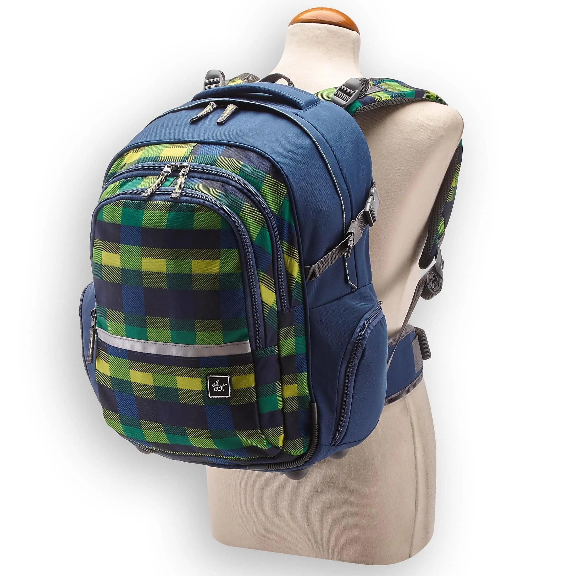 Hama Sportsline All Out Filby Backpack 42 cm - woody gray
