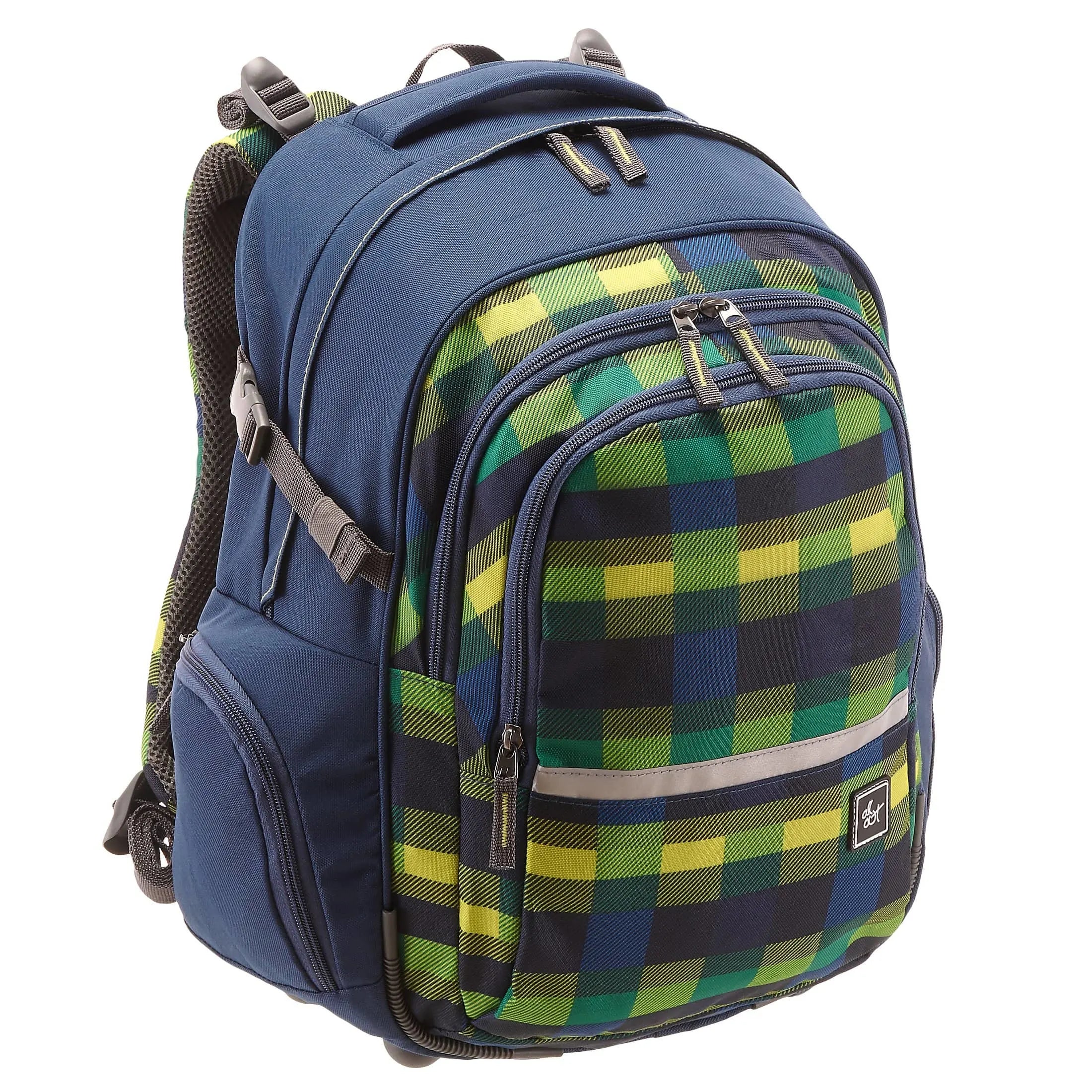 Hama Sportsline All Out Filby Rucksack 42 cm - summer check green