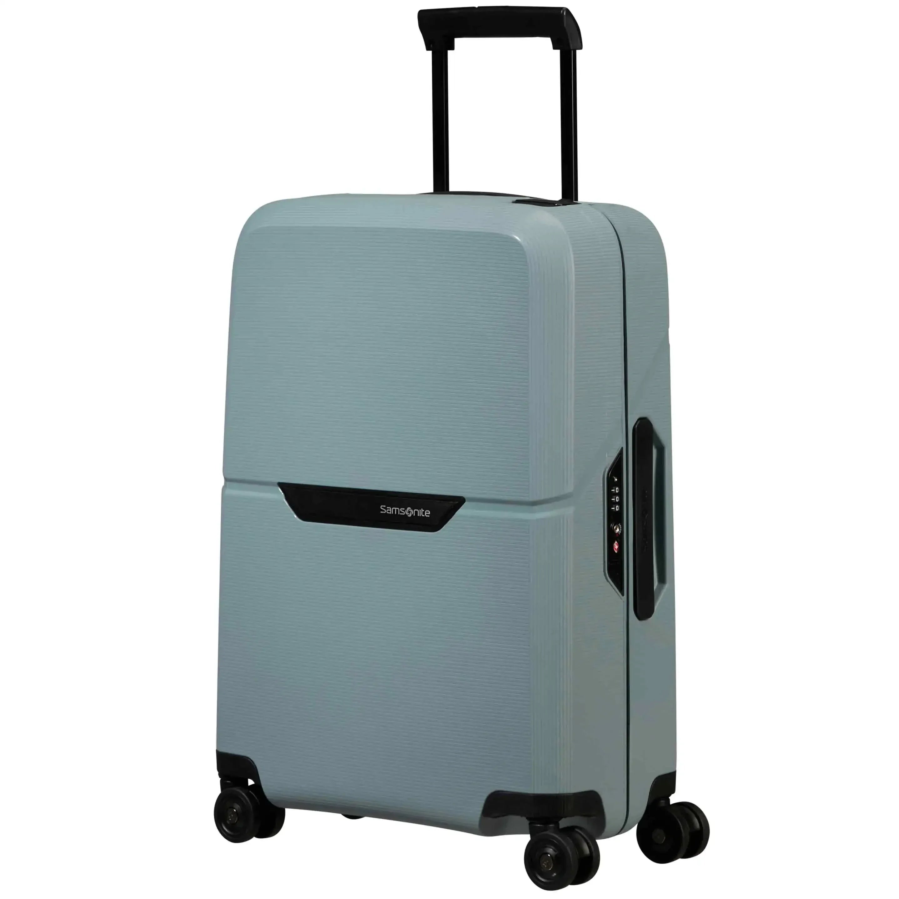 Samsonite Magnum Eco Spinner 4-Rollen Trolley 55 cm - ice blue