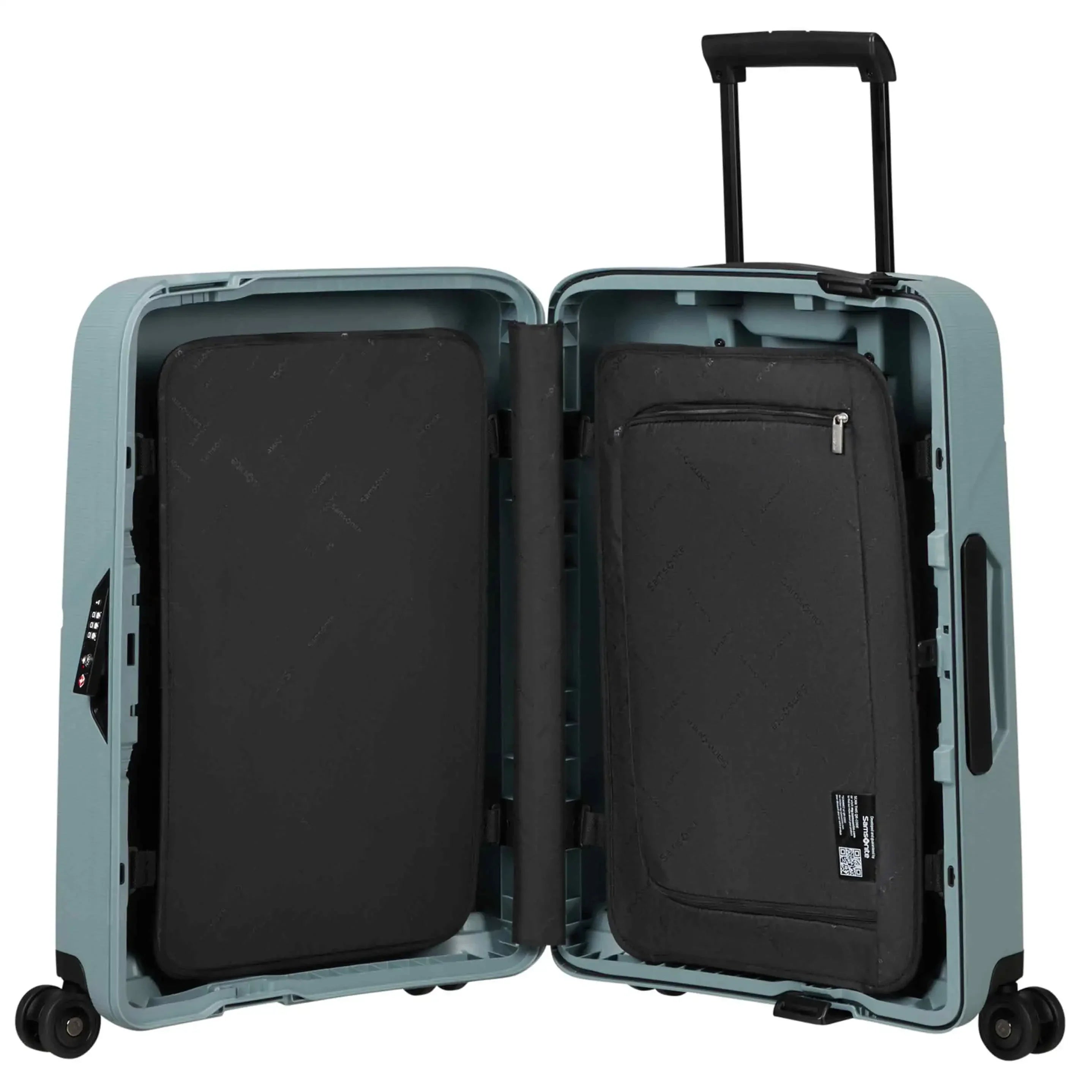 Samsonite Magnum Eco Spinner 4-Rollen Trolley 55 cm - graphite