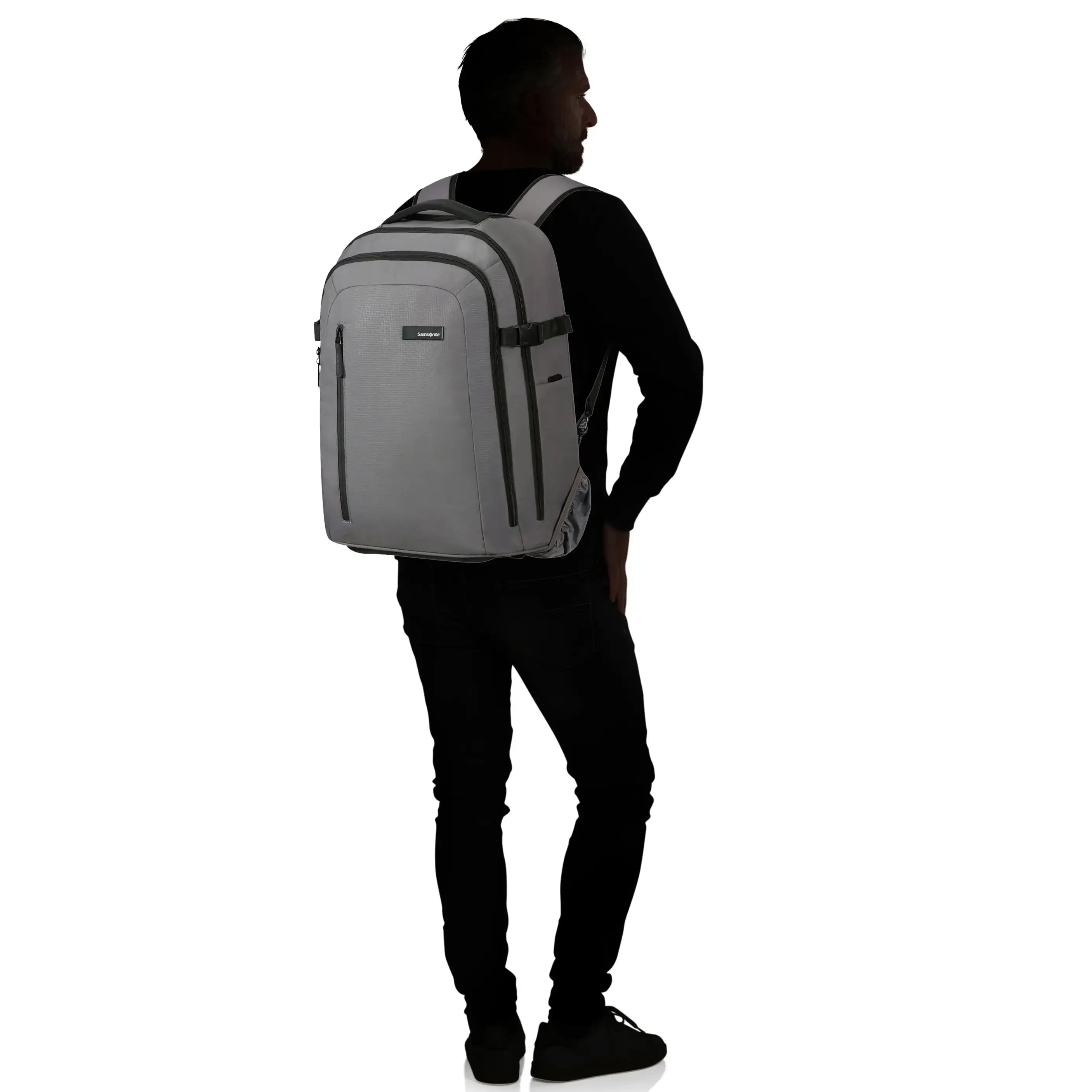 Samsonite Roader Laptoprucksack mit Rollen 55 cm - drifter grey