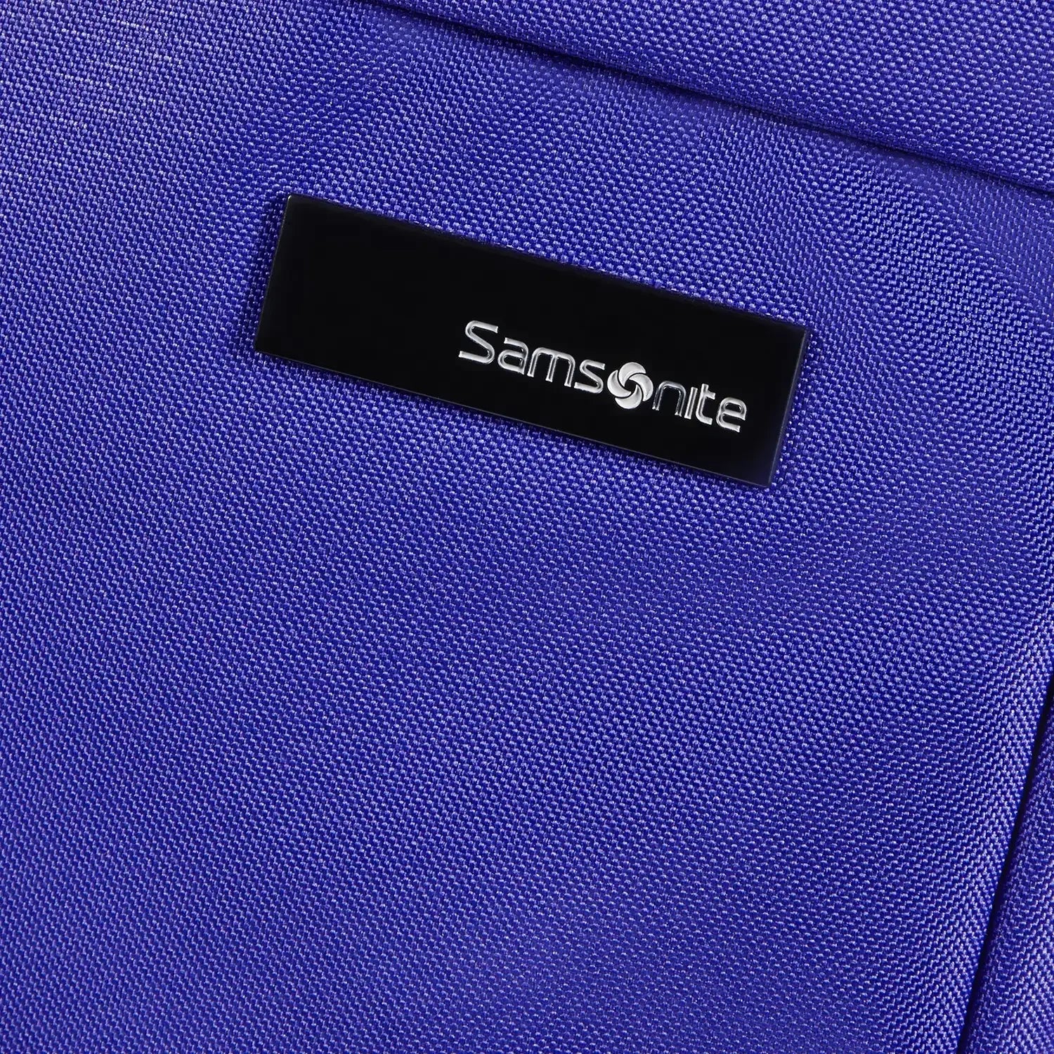 Samsonite Roader Rollreisetasche 55 cm deep black - Detailbild Logo der Handgepäck-Reisetasche