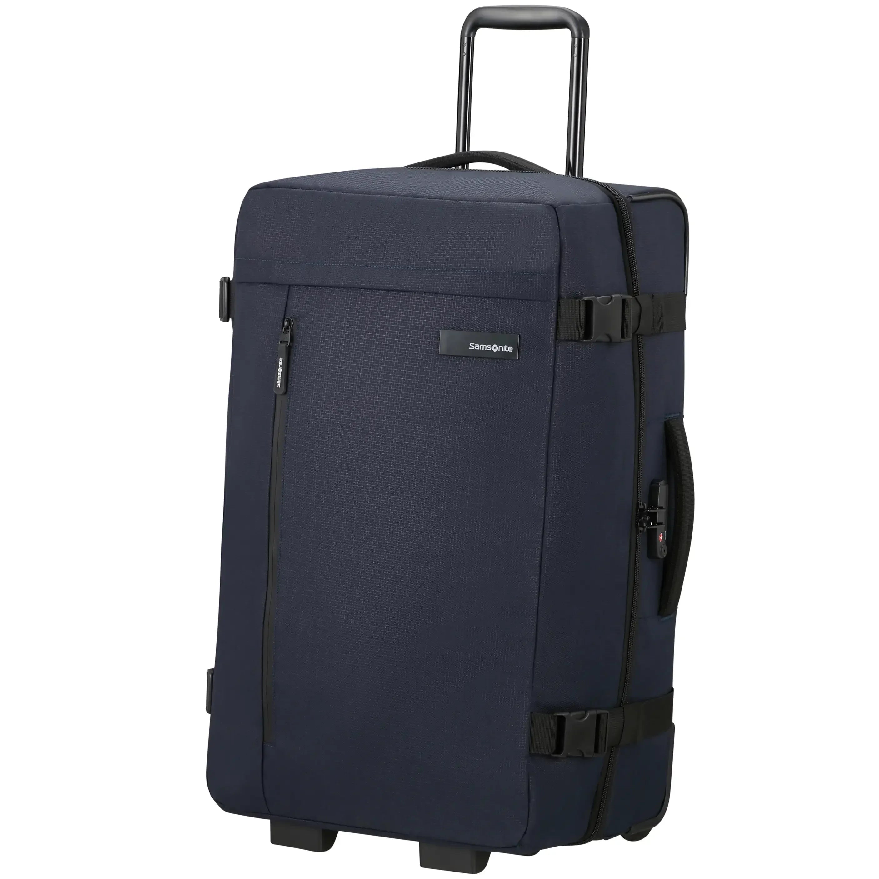 Samsonite Roader Rollreisetasche 68 cm dark blue - mittelgroße Reisetasche mit Rollen für Urlaubsreisen